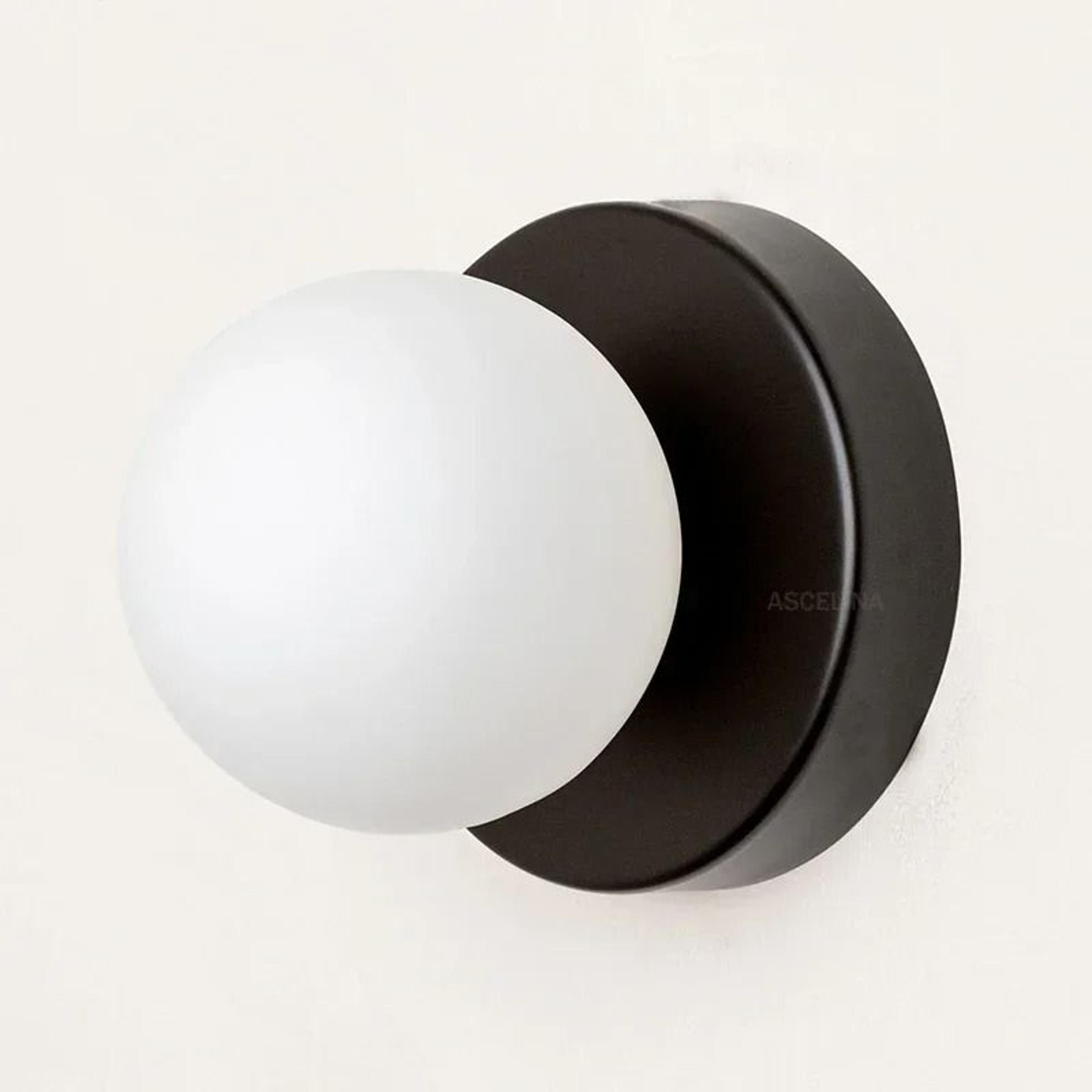 Nordic Minimalist G9 Glass Orb Wall Lamp Modern Globe Sconce For Bedroom Study  Staircase 6