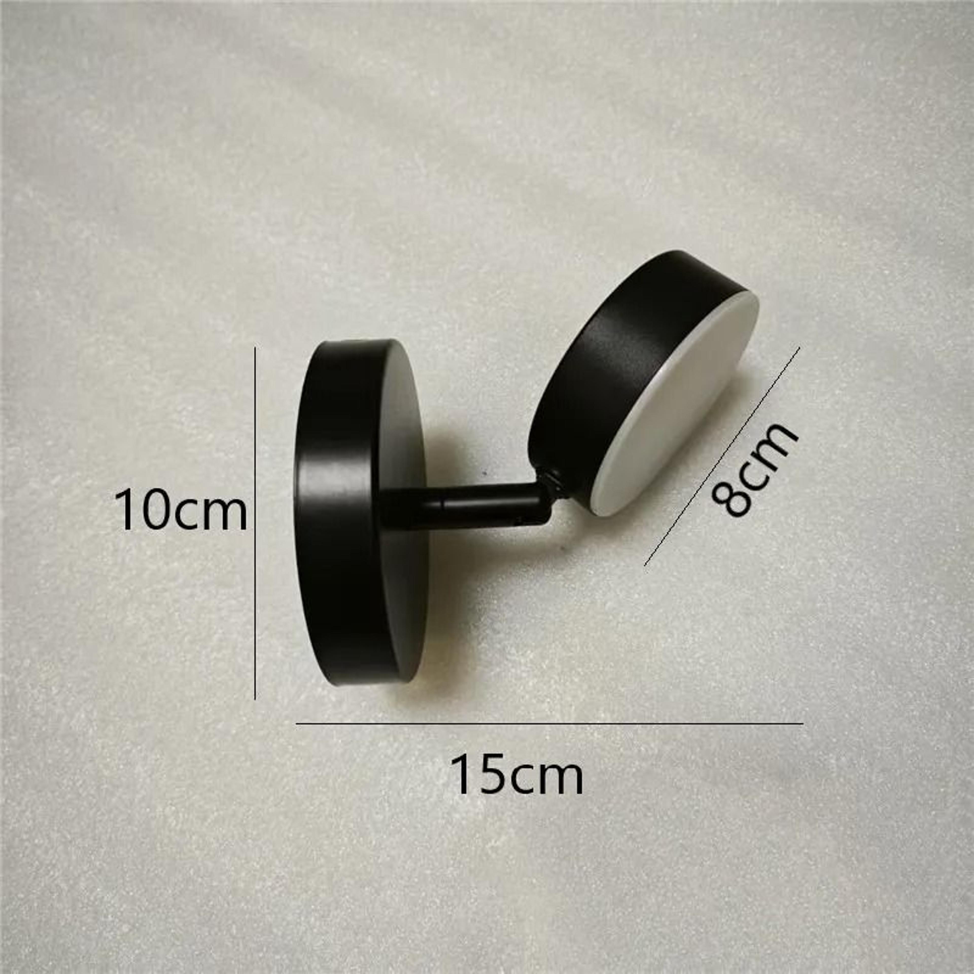 Nordic Simple Adjustable Metal LED Wall Lamp Rotatable Sconce In Gold  Black For Bedroom  Study 6