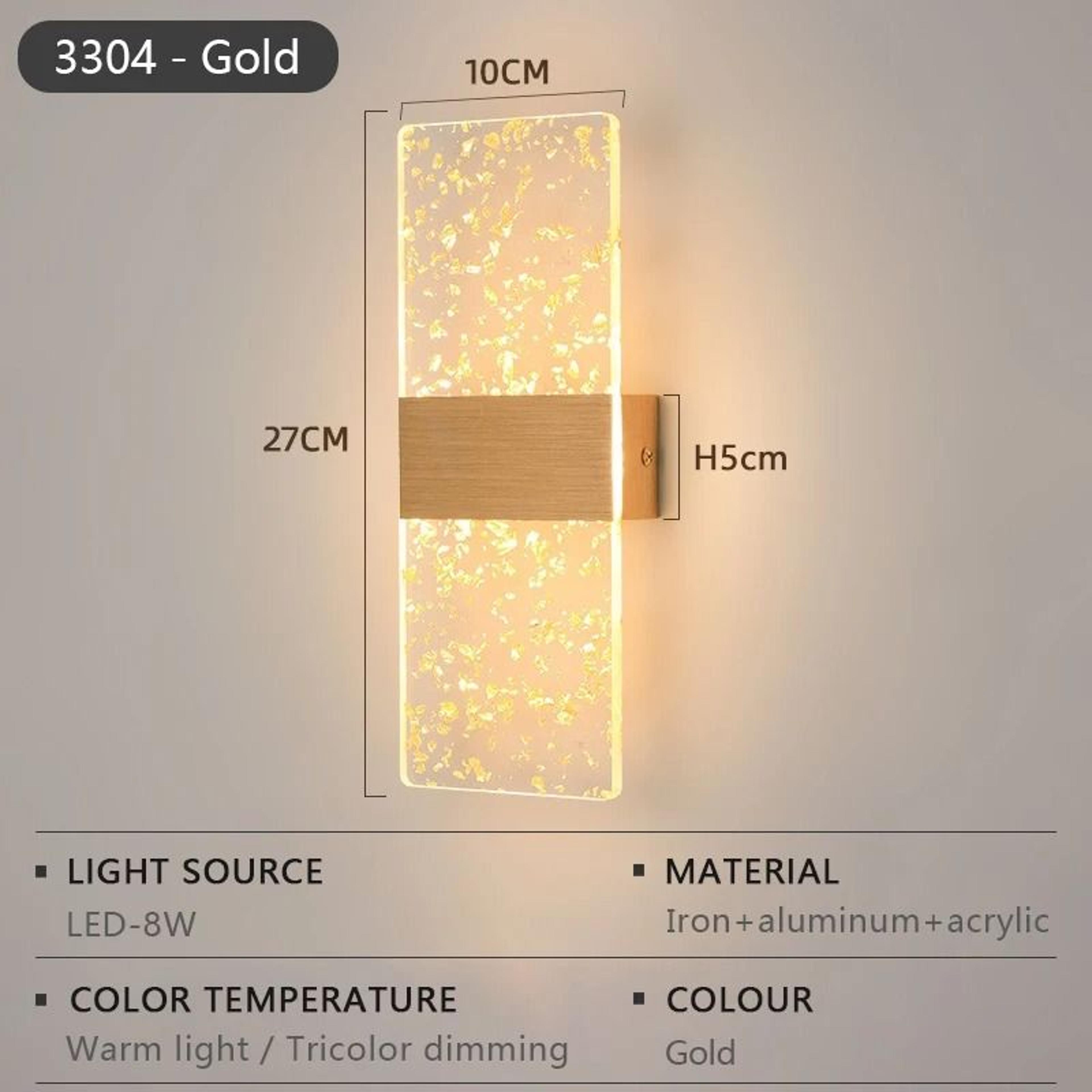 Modern LED Indoor Wall Light AC85265V Decorative Sconce For Bedroom Living Room Balcony  Corridor 6