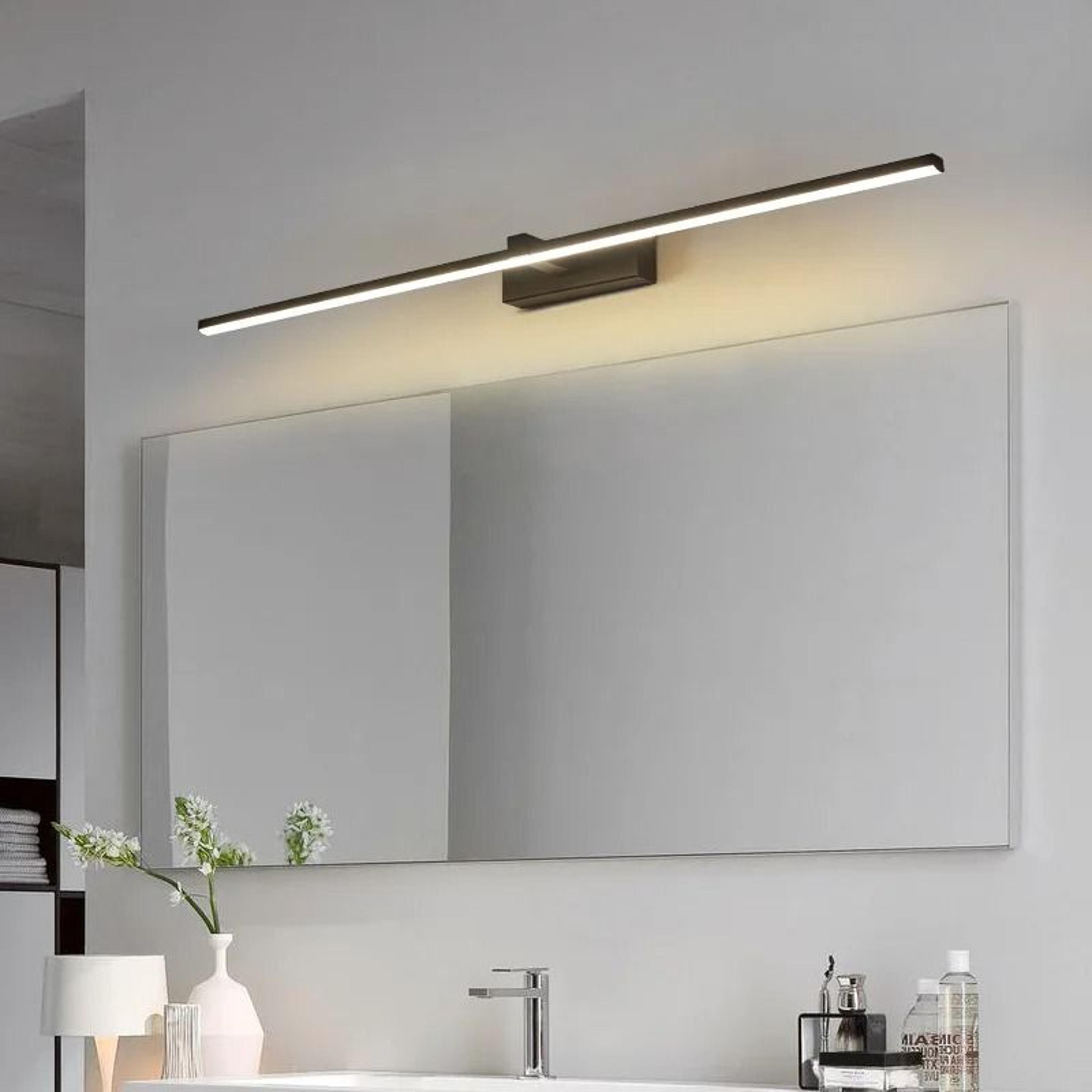 Modern Waterproof LED Indoor Wall Light Creative Vanity Mirror  Bedside Sconce For Bathroom Bedroom 5