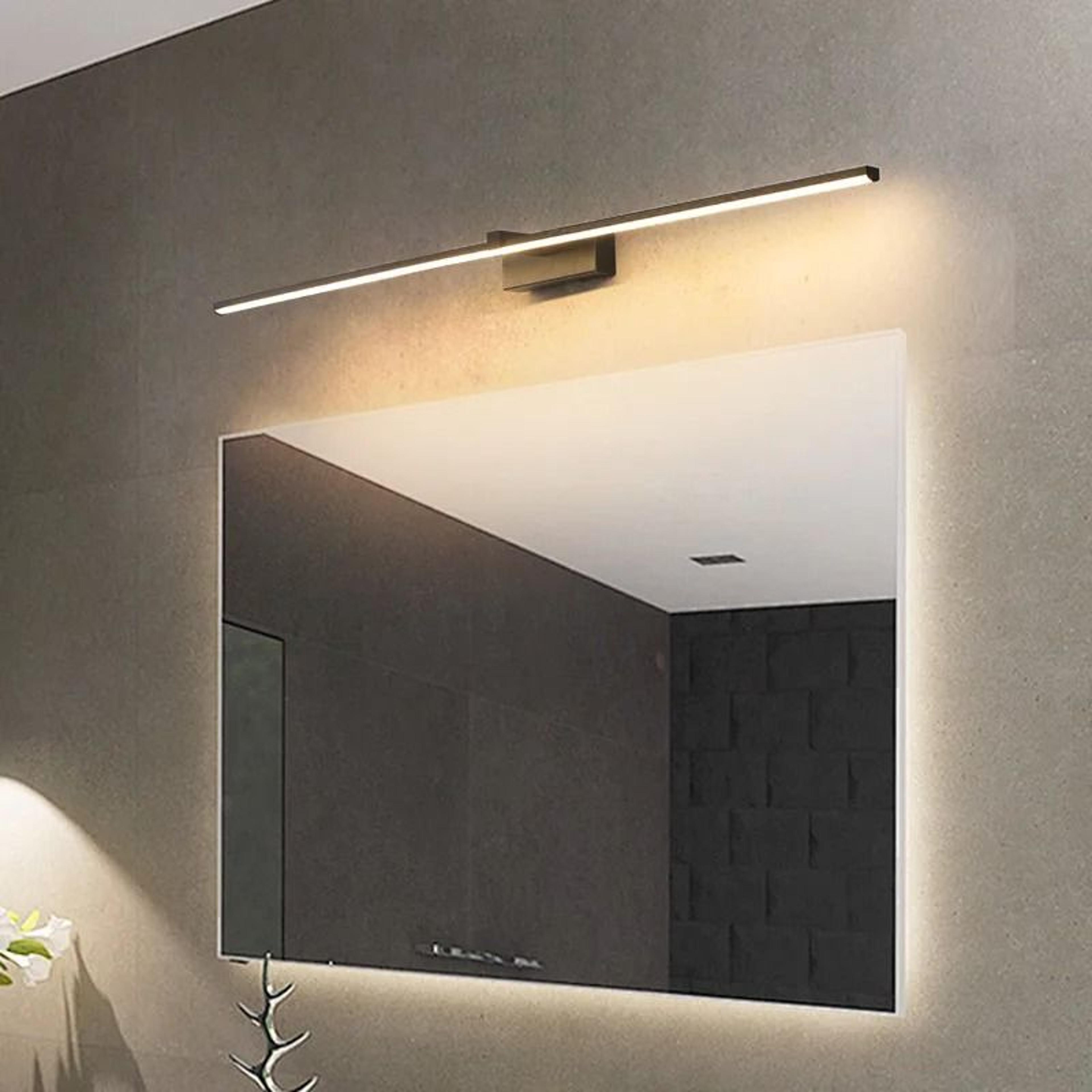 Modern Waterproof LED Indoor Wall Light Creative Vanity Mirror  Bedside Sconce For Bathroom Bedroom 3