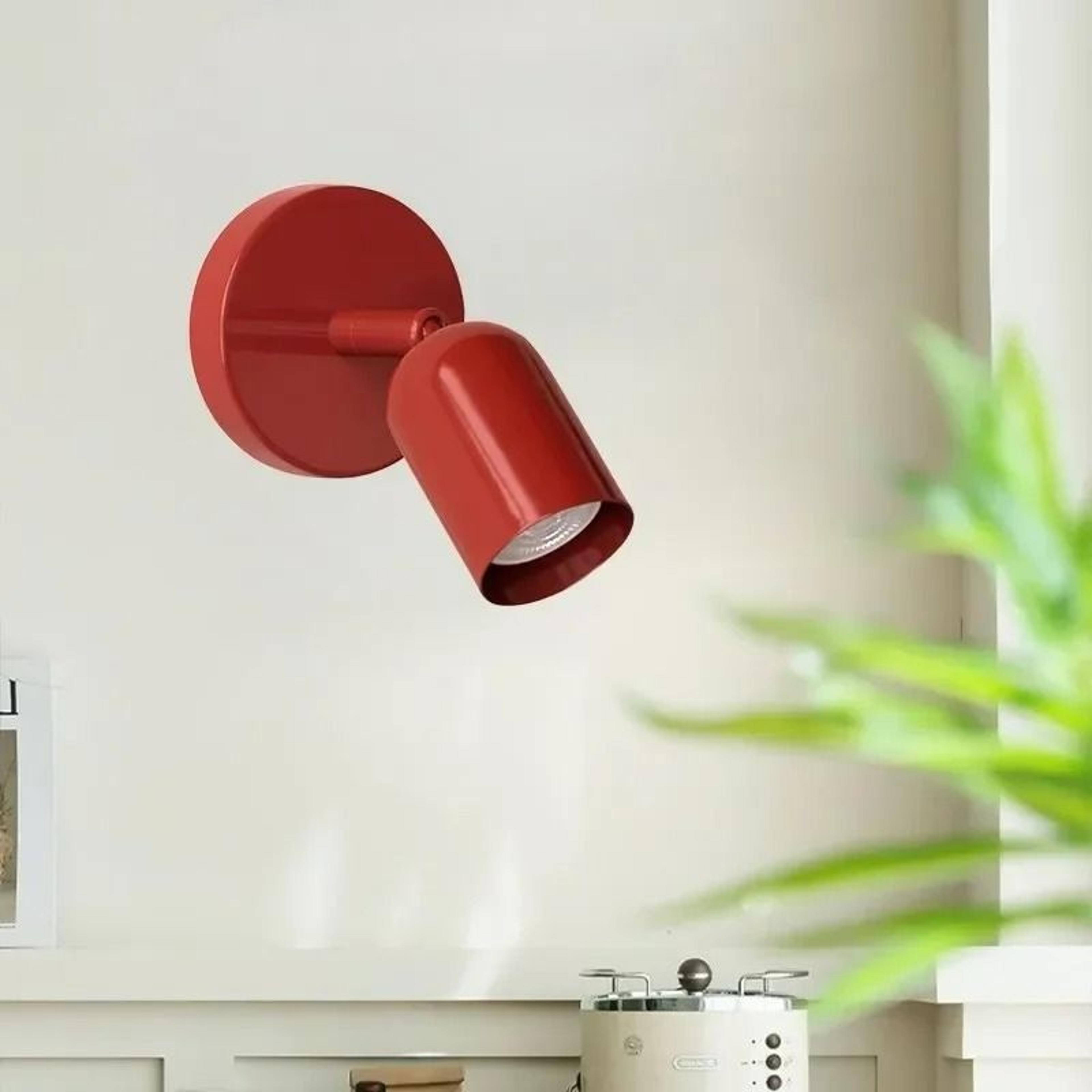 Nordic Minimalist Macaron E27 LED Wall Lamp Single Head Decorative Sconce For Bedroom Dining Room   1