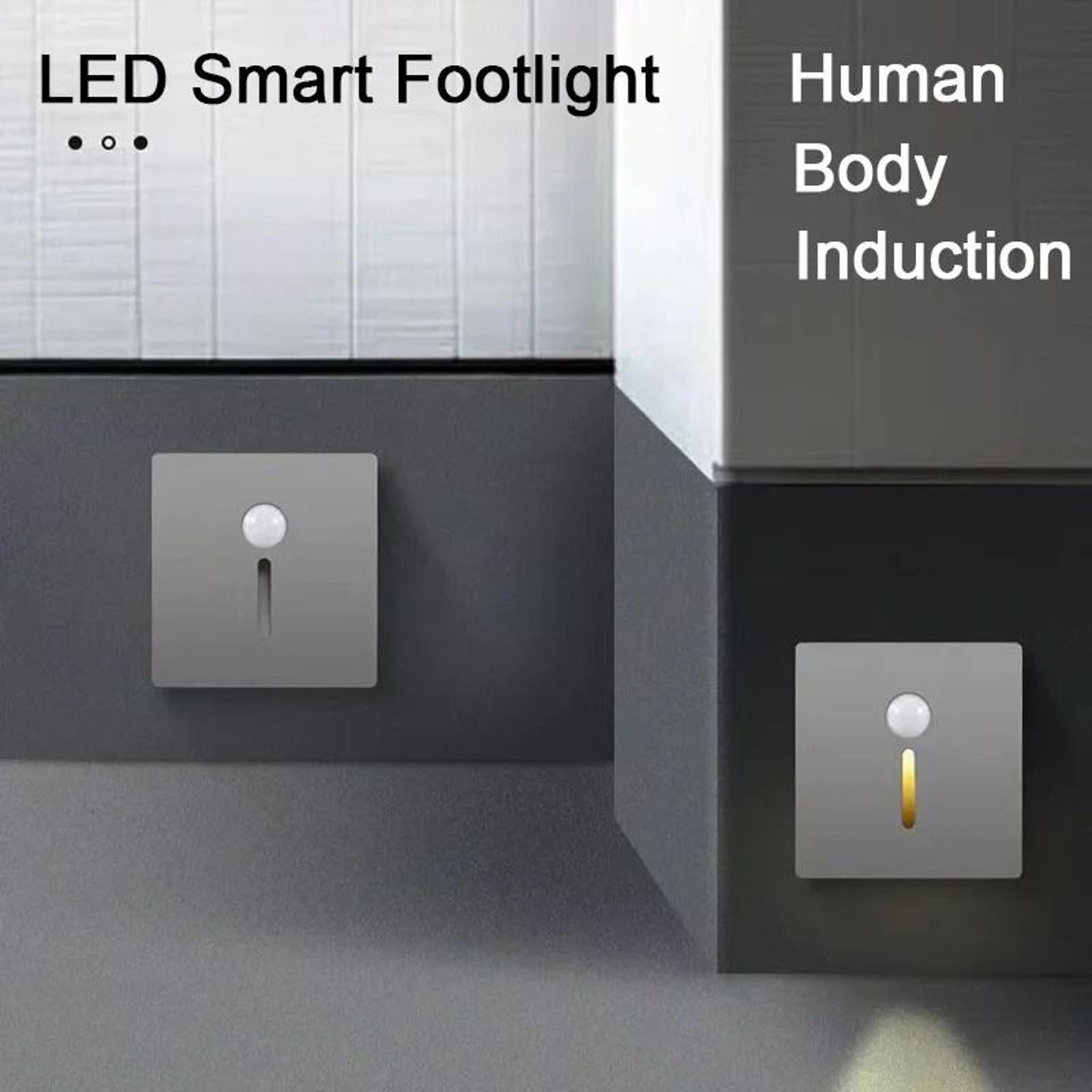 Smart Motion Sensor LED Recessed Step Light For Indoor Outdoor Stairs 1