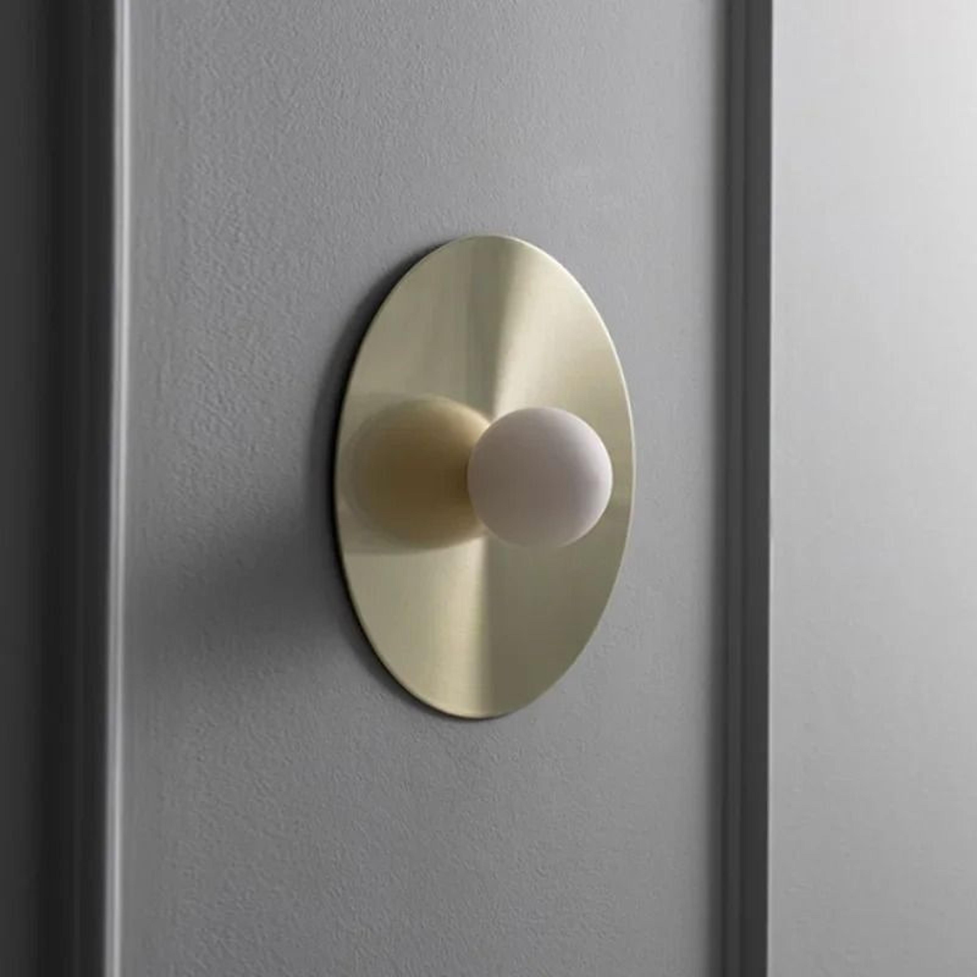 Post Modern Artistic Round LED Wall Lamp Sconce For Bedroom  Living Room 5