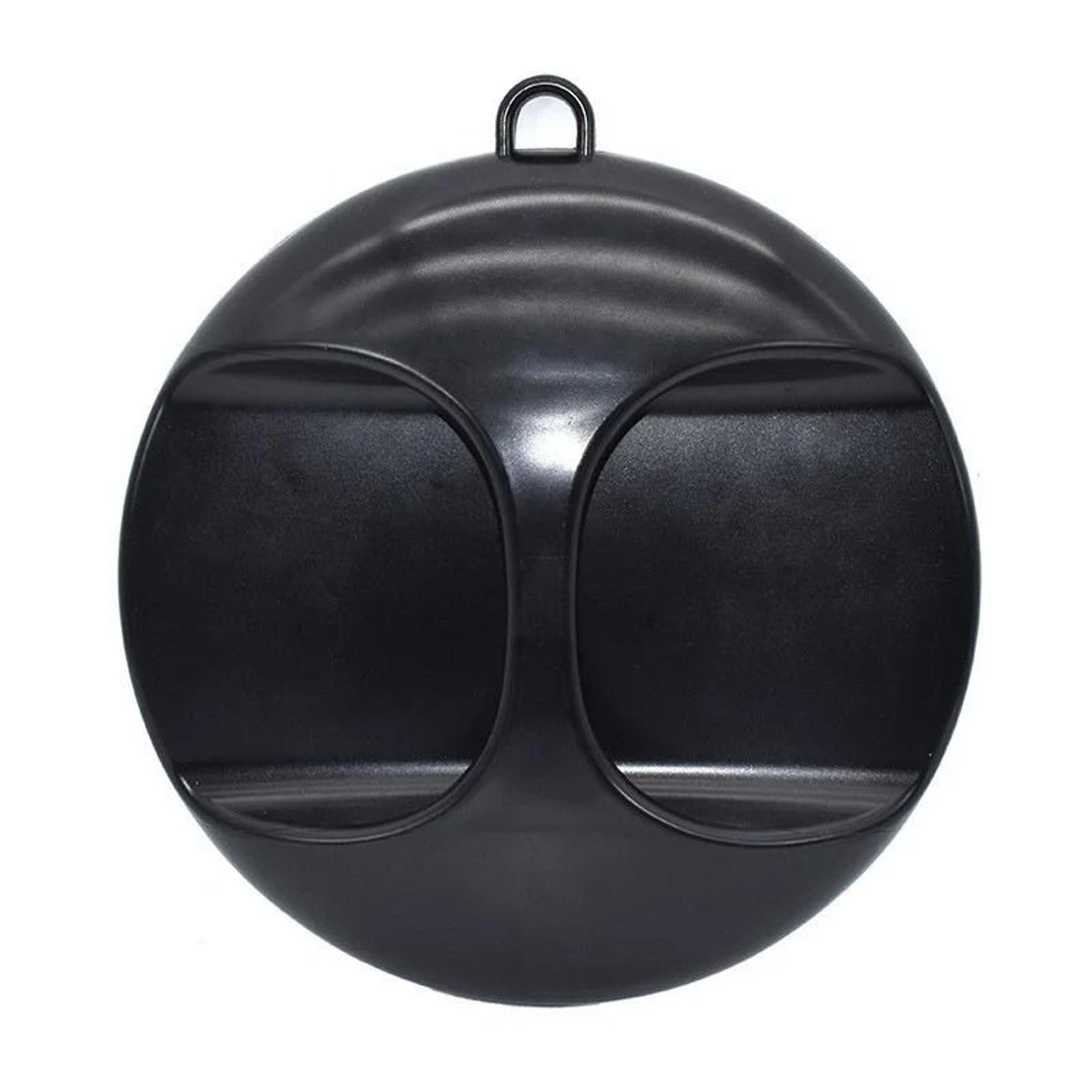 Round HD Wall Hanging  Handheld Barber Makeup Mirror 28x28cm 4