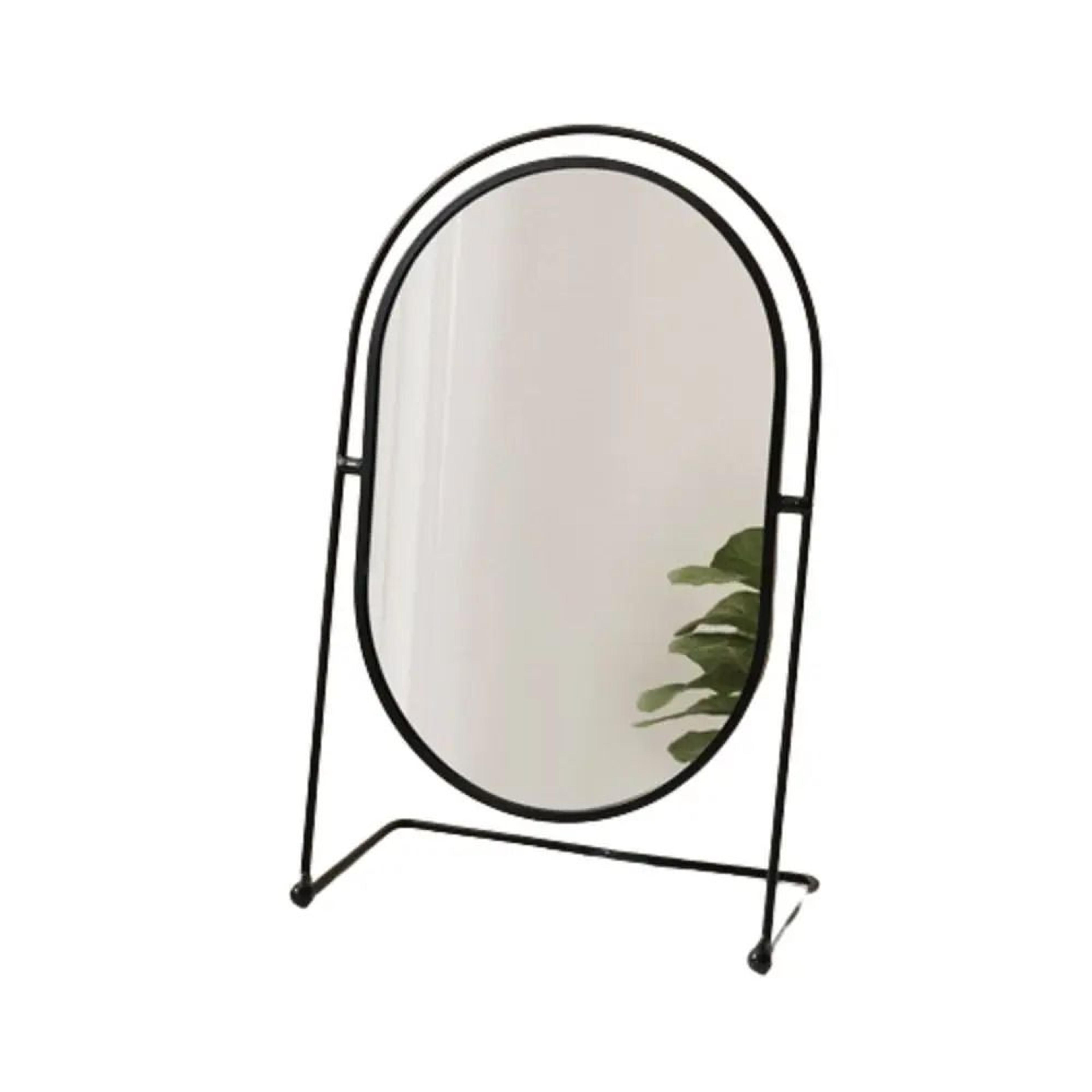 Iron Art Nordic Oval Desktop Vanity Mirror With 360 Swivel Rotation 7