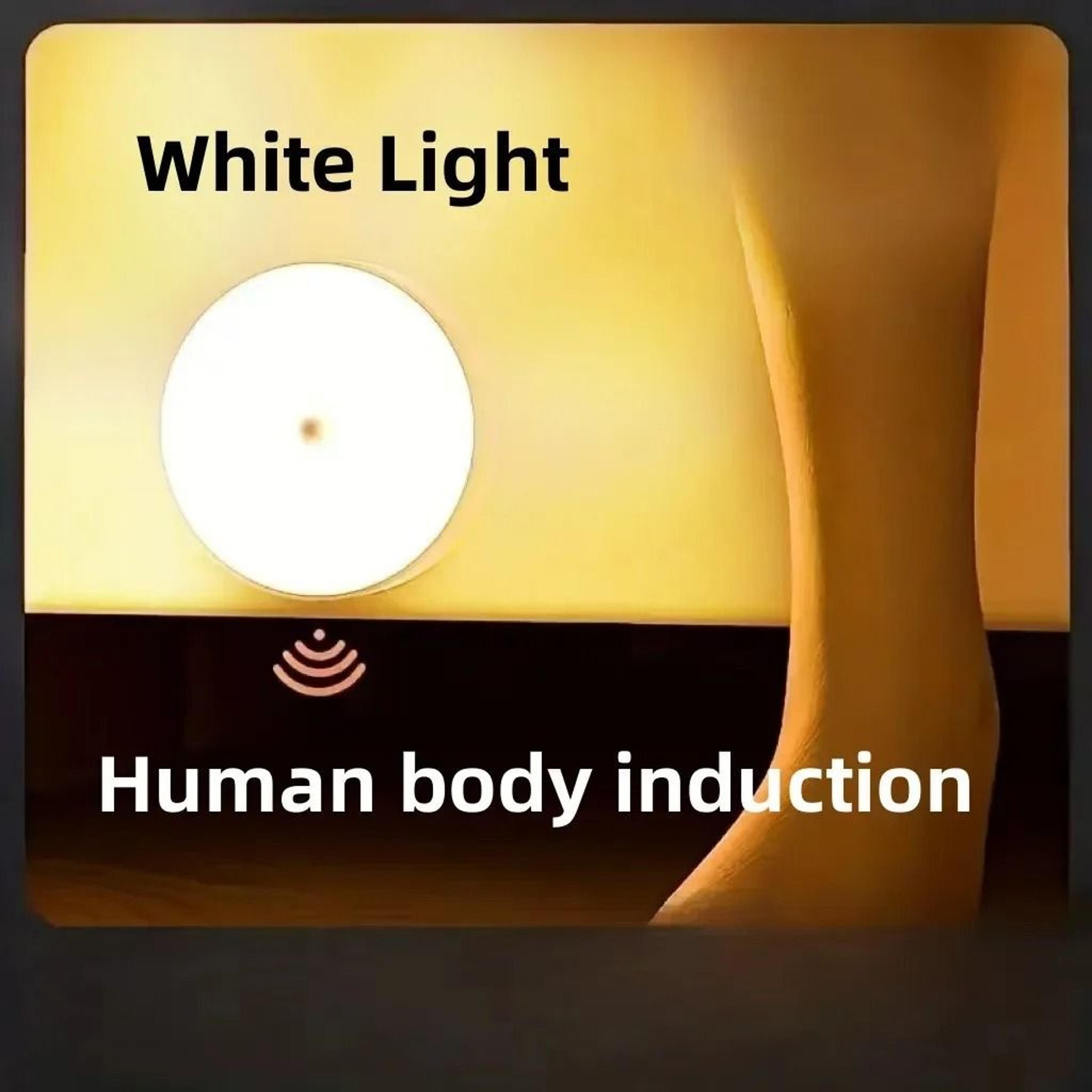 PlugIn LED Motion Sensor Night Light With Adjustable Brightness  Dual Color Temperature 4