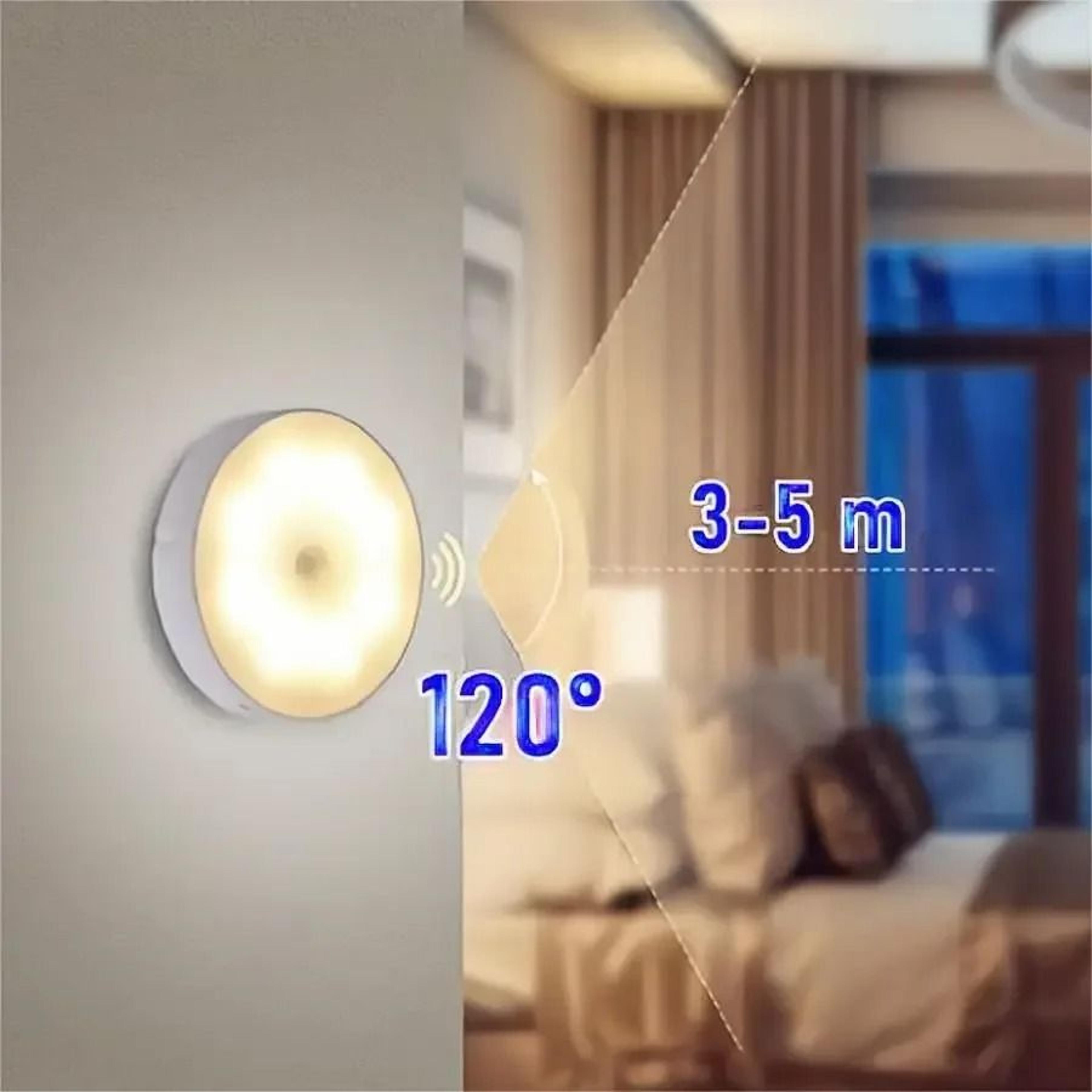 PlugIn LED Motion Sensor Night Light With Adjustable Brightness  Dual Color Temperature 1