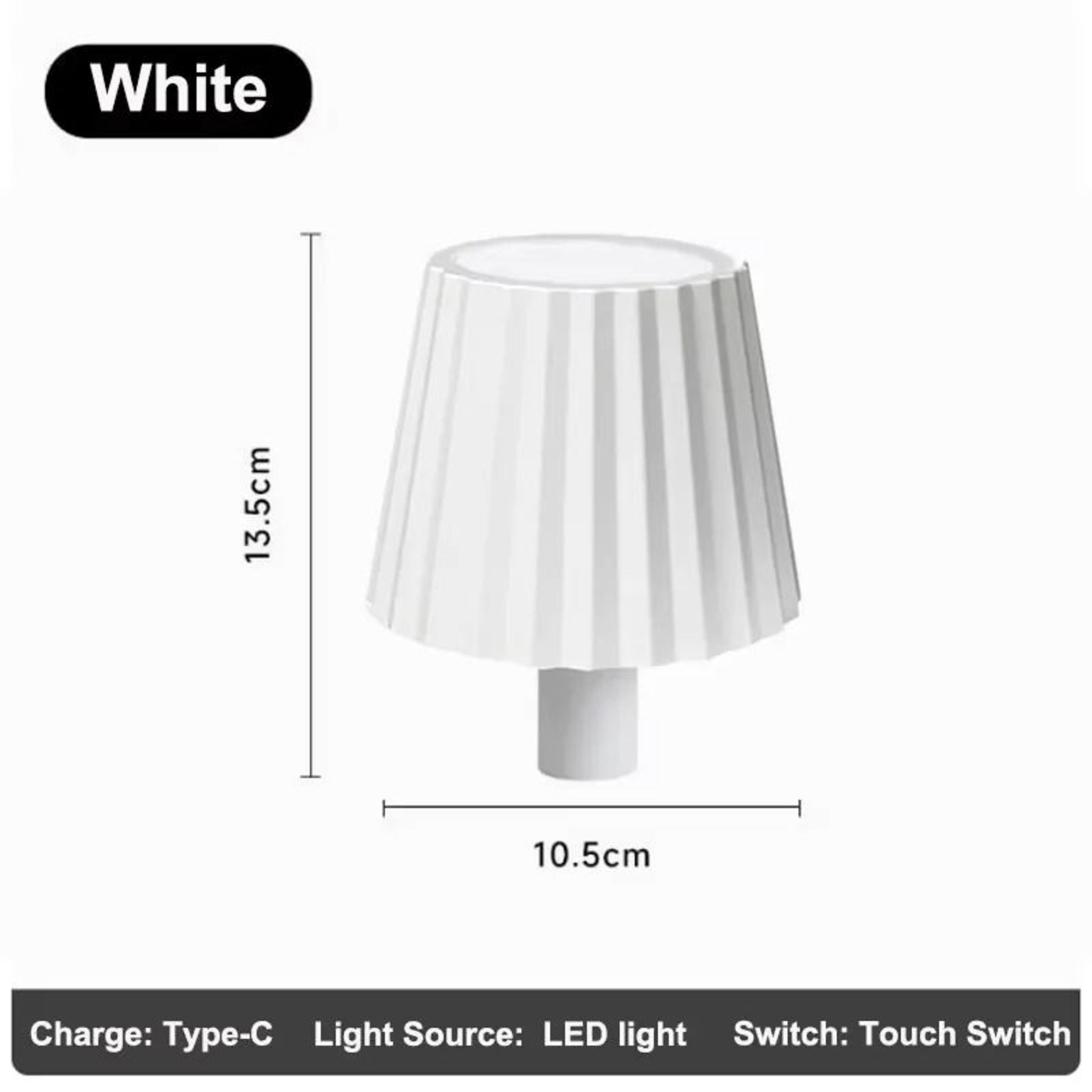 Wireless LED Wine Bottle Topper Table Lamp TouchDimmable Rechargeable Light 10