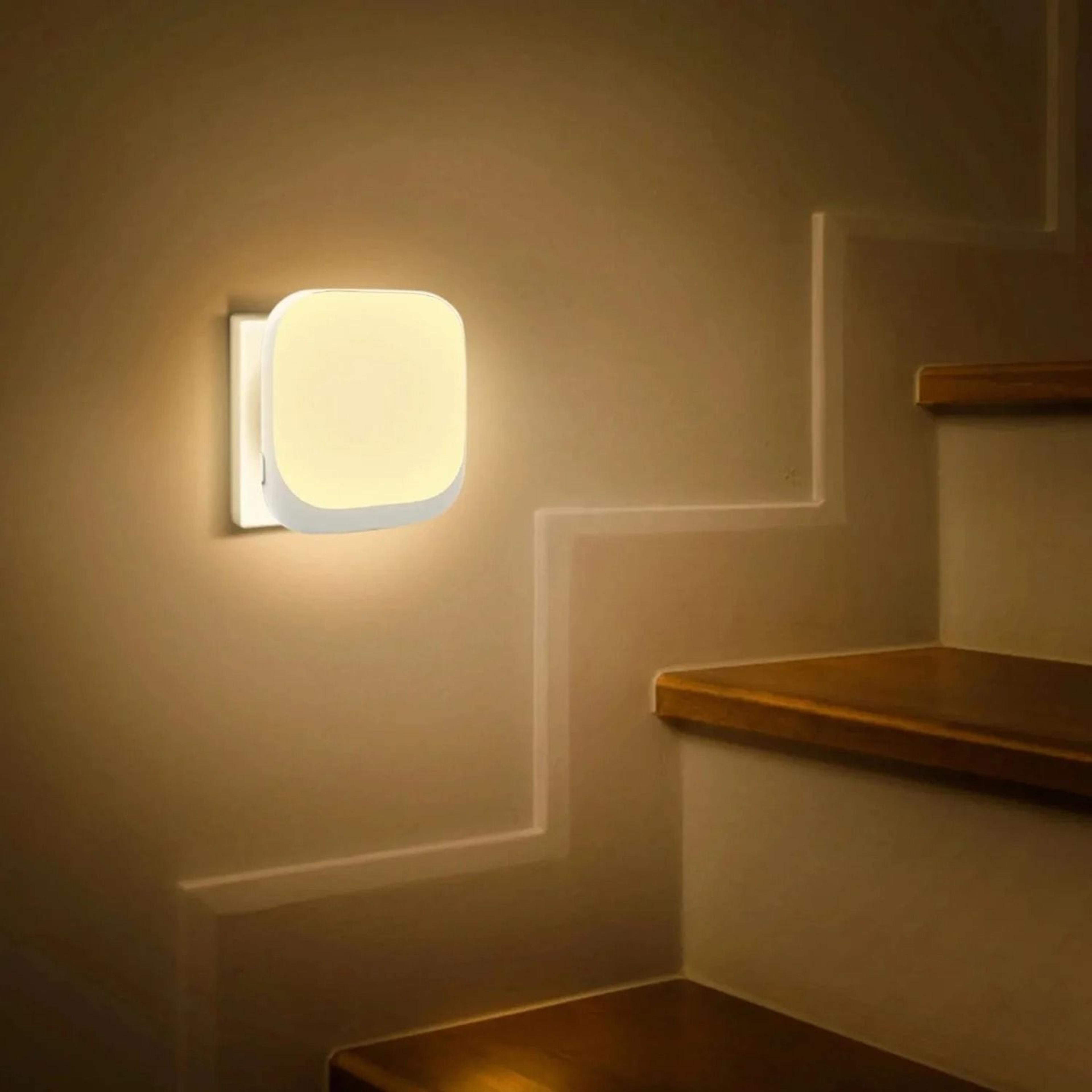 PlugIn Dimmable LED Night Light With DusktoDawn Motion Sensor 3 Brightness Levels 2