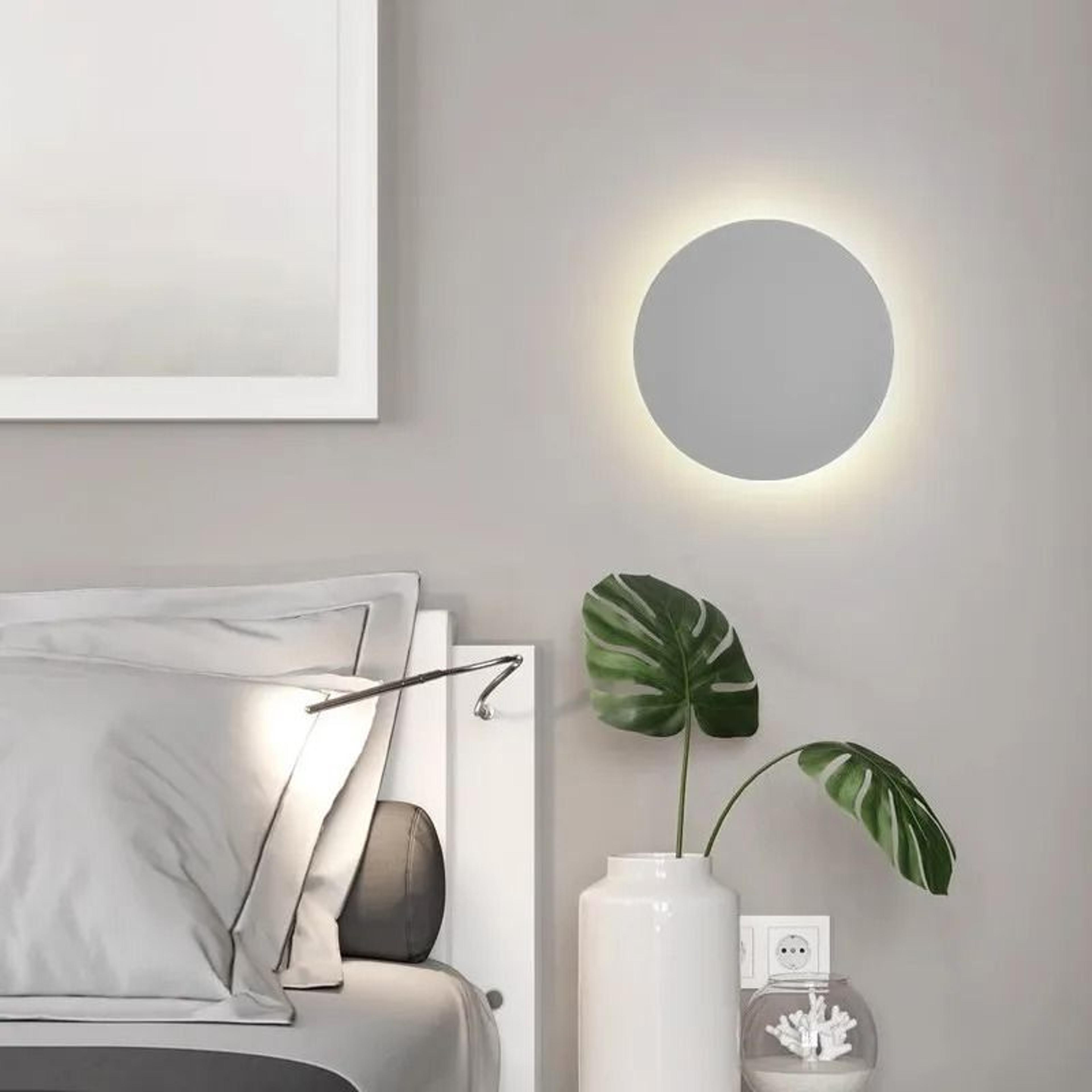 Modern Geometric Indoor LED Wall Sconce Light Round  Square Minimalist Fixture 5
