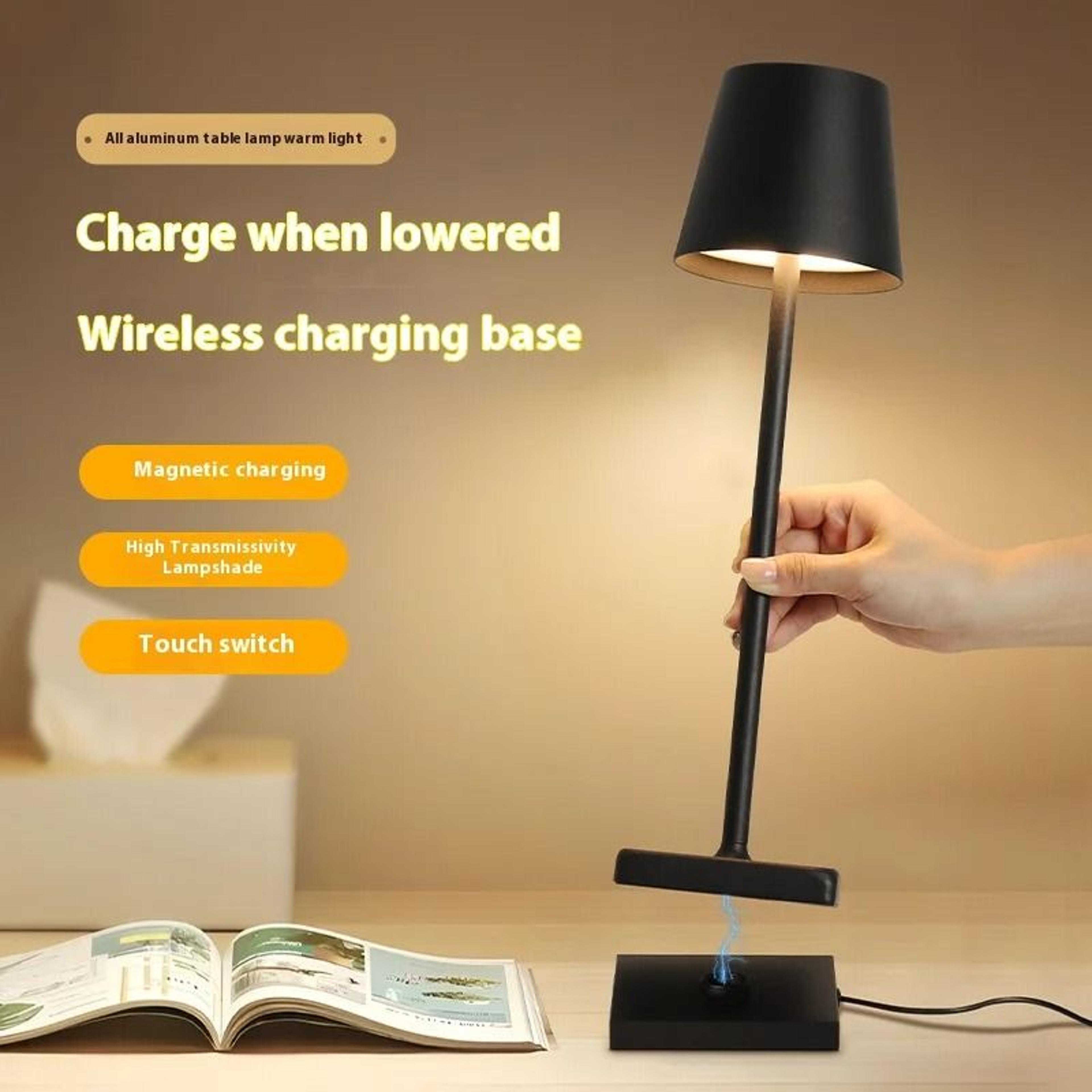 Creative Pina Pro Style Touch LED Rechargeable Table Lamp Decorative Hotel  Bar Desk Light 3