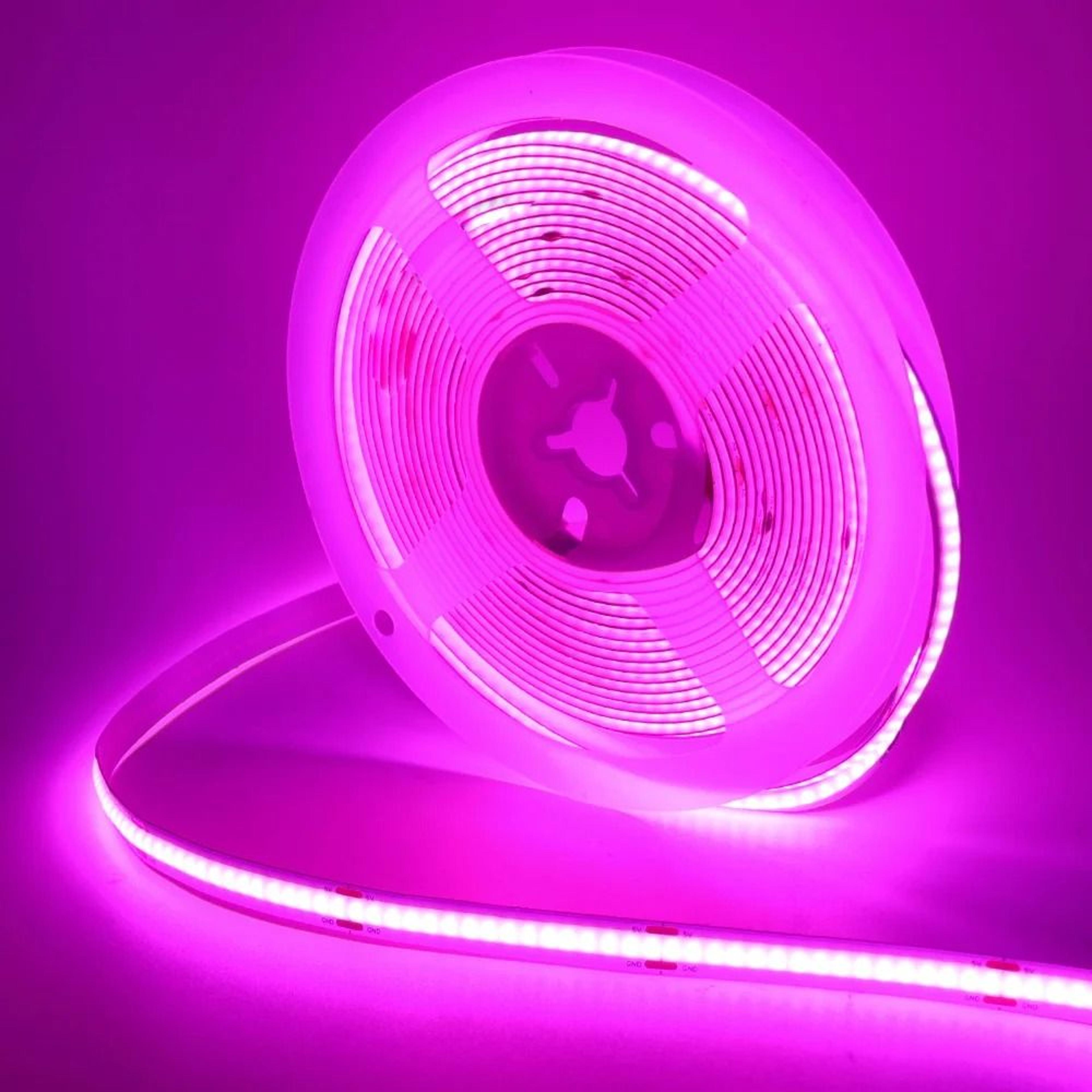 DC 5V USB COB LED Strip Light HighDensity 320 LEDsm Flexible Ribbon Tape 13