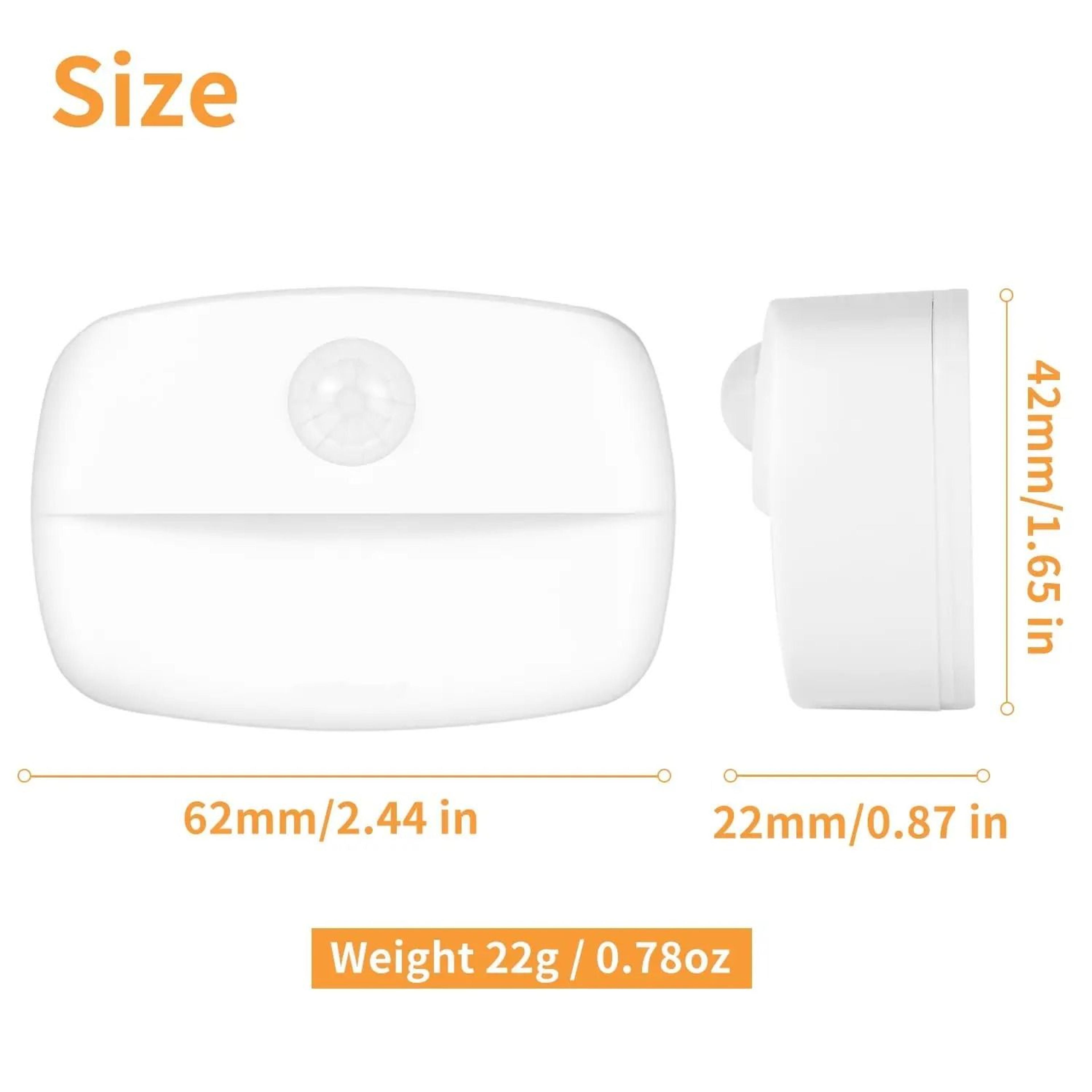 Smart Motion Sensor LED Under Cabinet Light Auto OnOff Closet  Stair Night Lamp 5