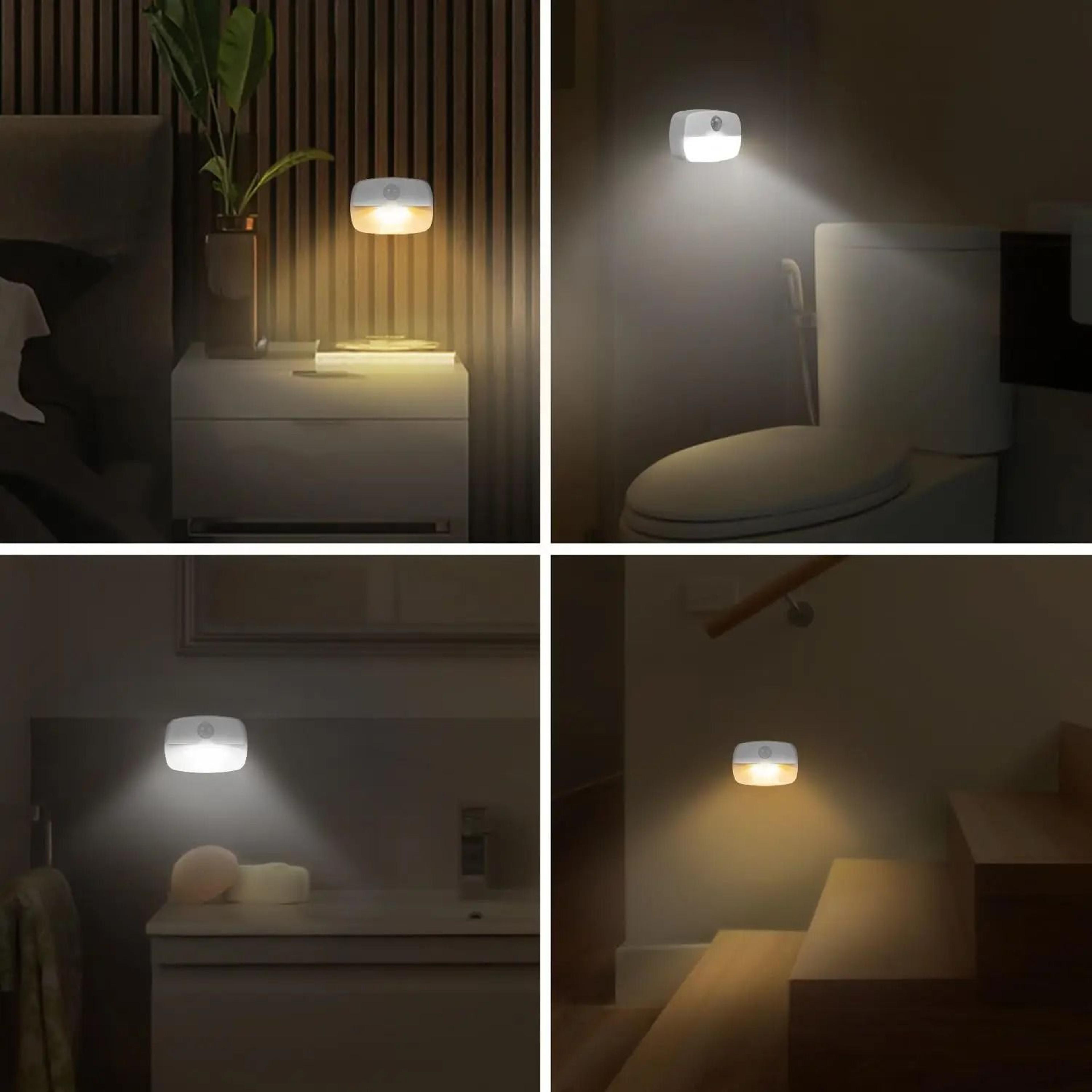 Smart Motion Sensor LED Under Cabinet Light Auto OnOff Closet  Stair Night Lamp 4