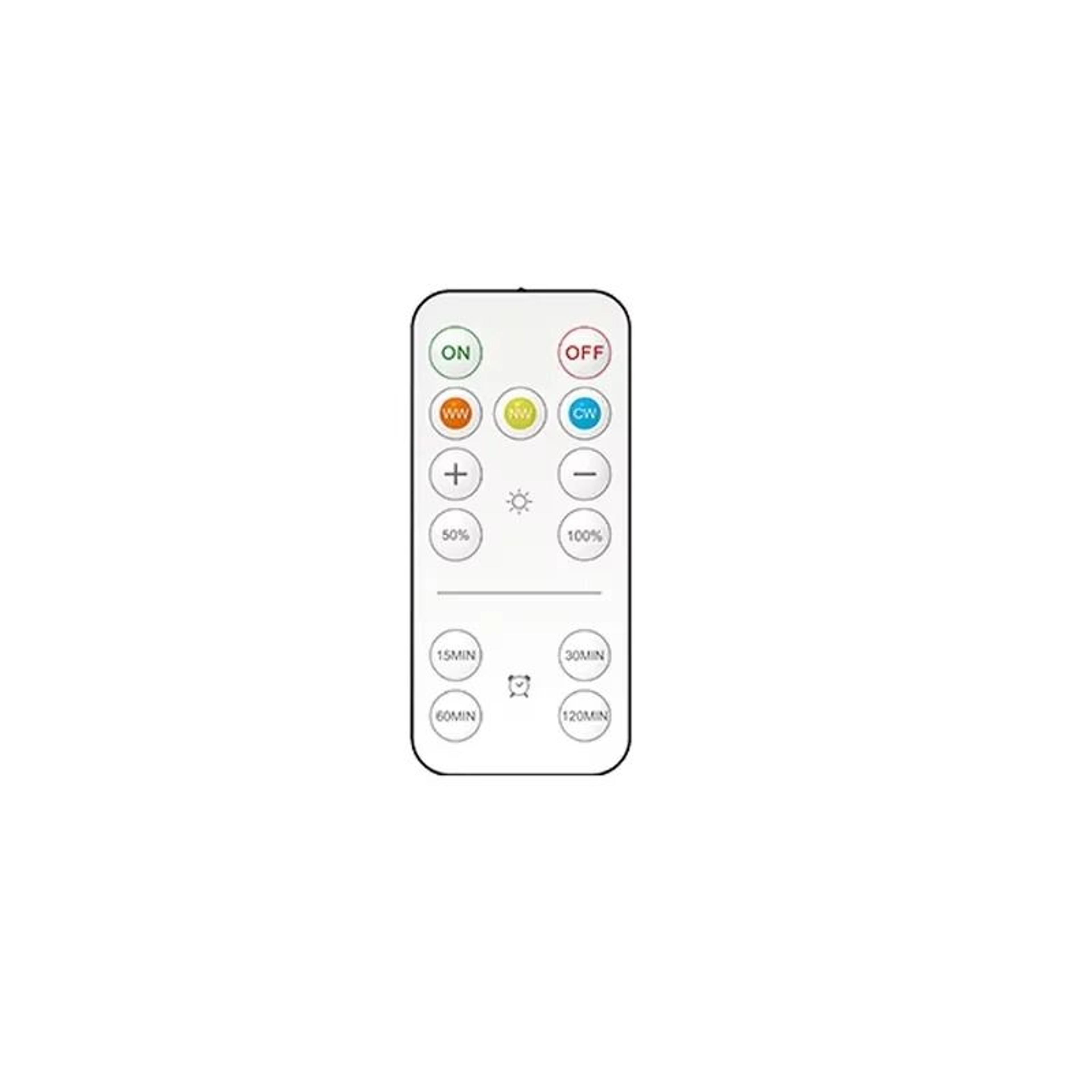 Smart Remote Control Dimmable LED Cabinet Light Battery Powered Wireless Puck Night Lamp 9