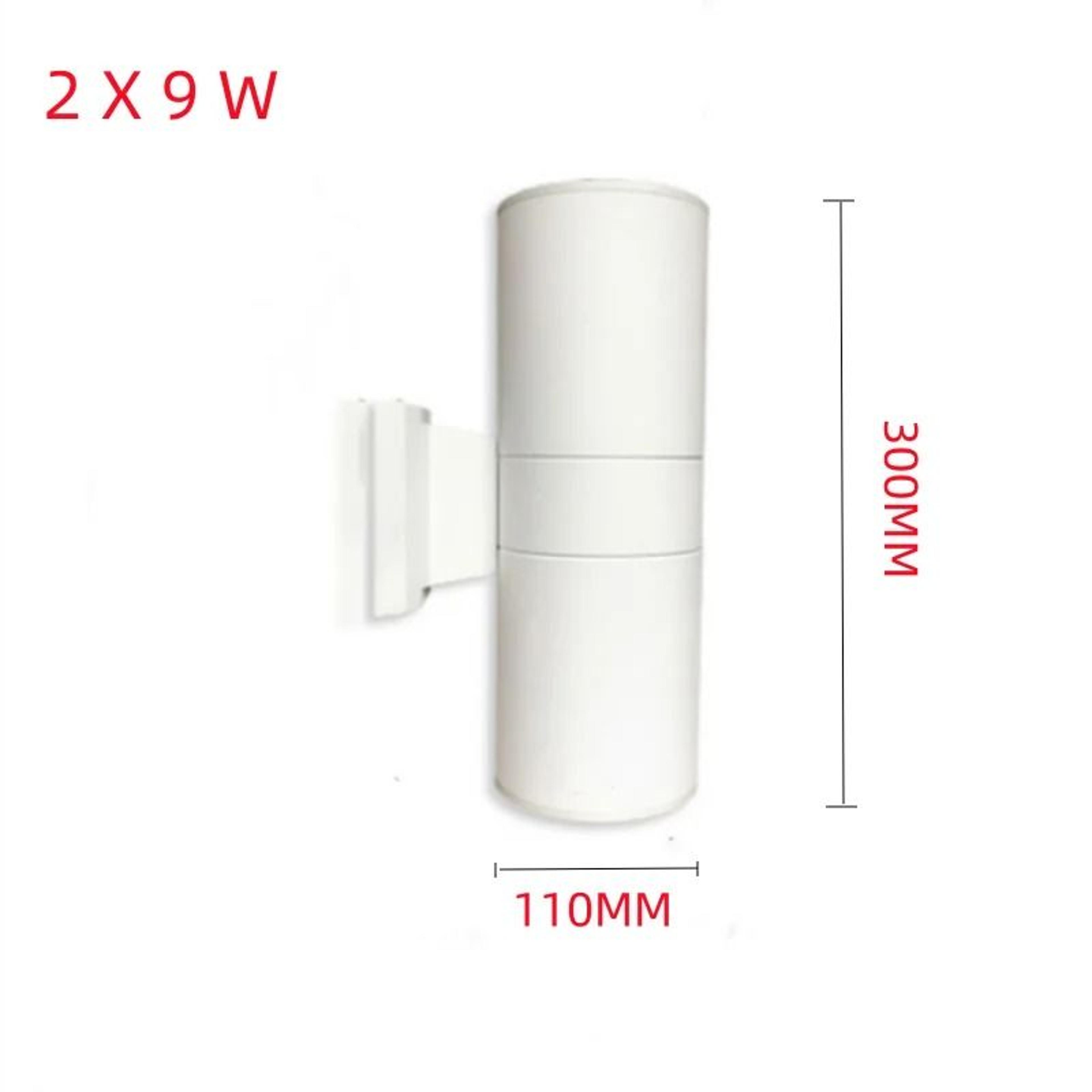 Waterproof Outdoor  Indoor DualHead LED Wall Sconce 6W 12W 18W Modern COB Porch  Facade Light 14