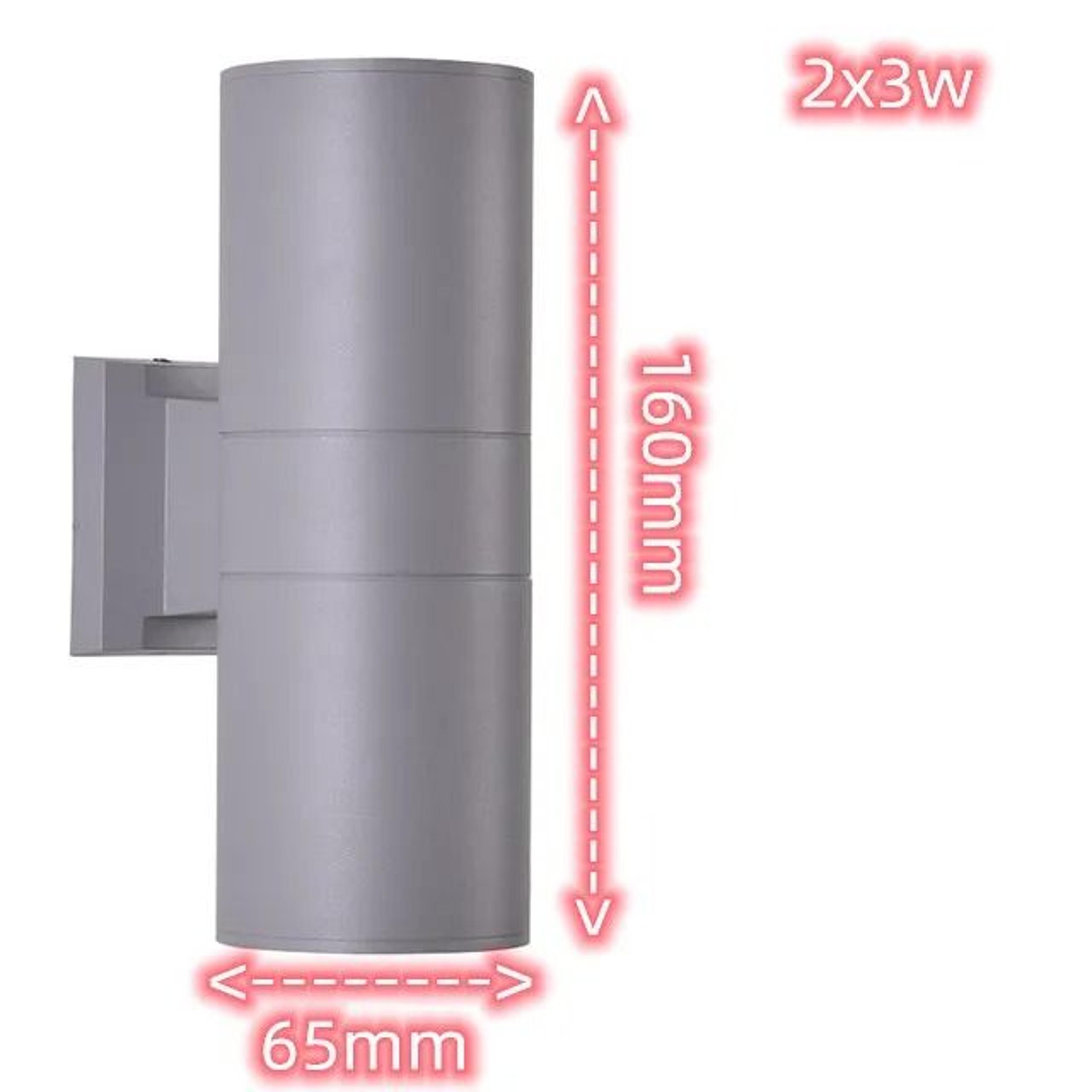 Waterproof Outdoor  Indoor DualHead LED Wall Sconce 6W 12W 18W Modern COB Porch  Facade Light 10