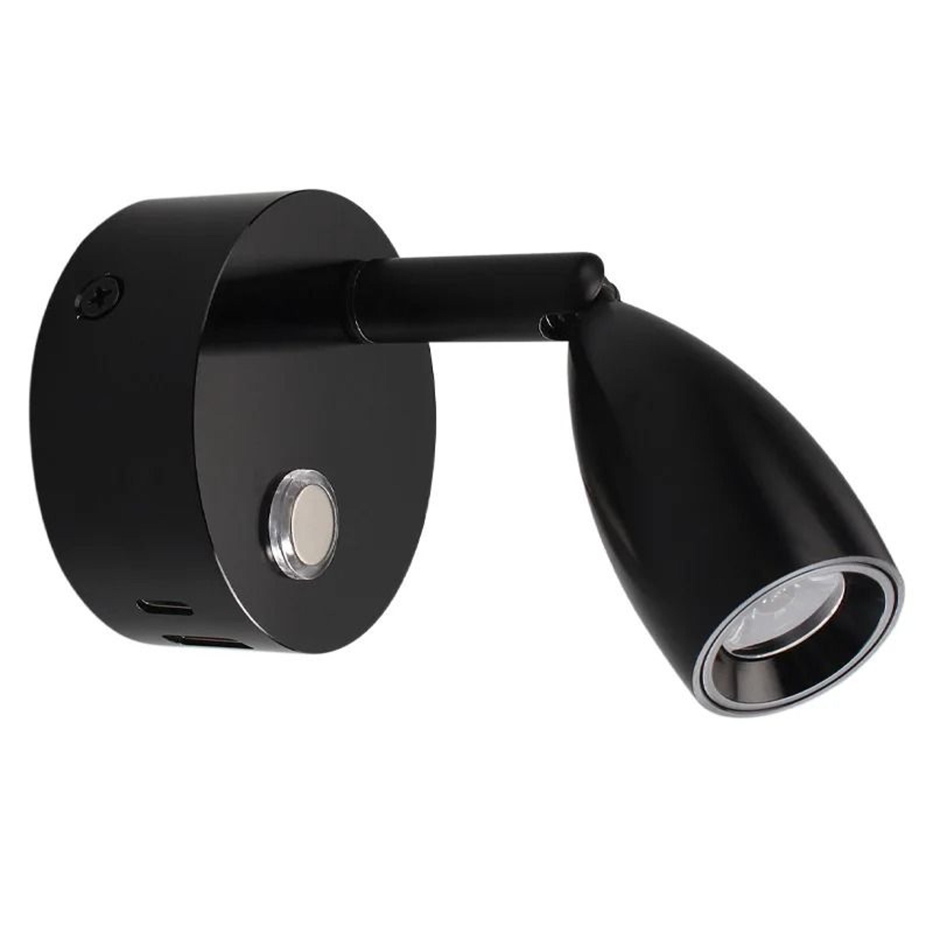 Tokili 12V24V RV  Marine LED Reading Light Touch Dimmable Spotlight With Dual USBAC Charger 7
