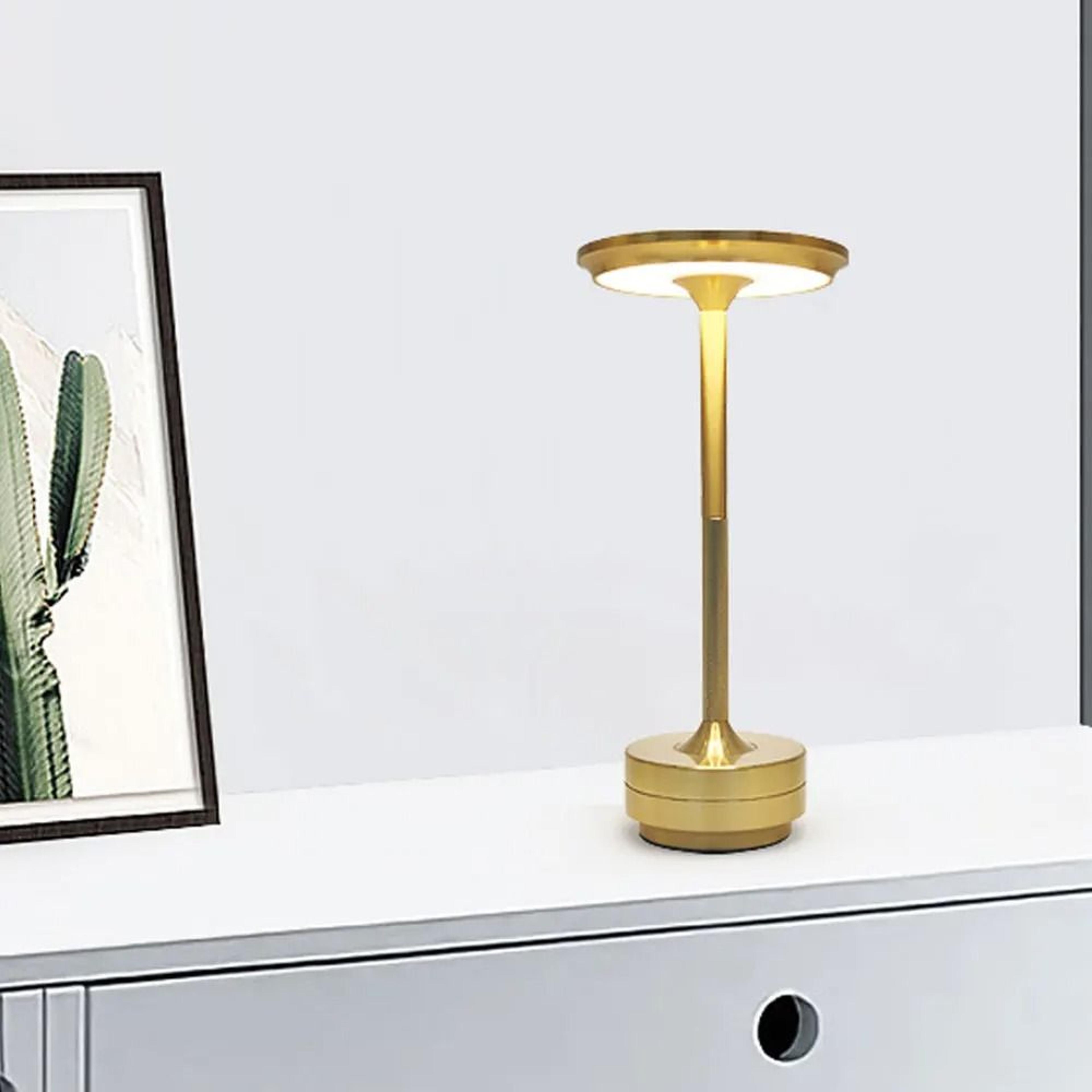 Modern Rechargeable Touch LED Desk  Bar Table Lamp Minimalist Cordless Night Light For Cafe  Bedroo 3