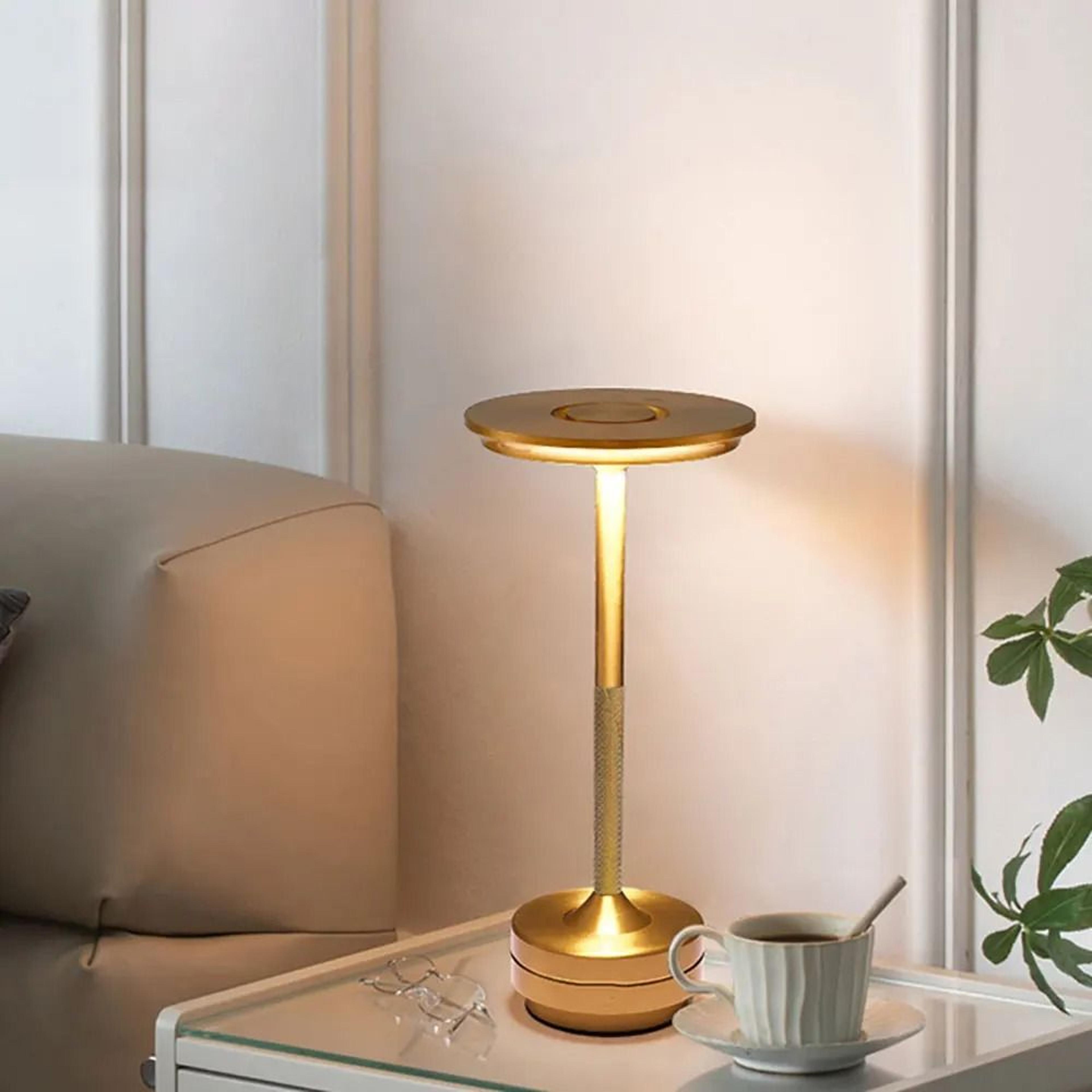 Modern Rechargeable Touch LED Desk  Bar Table Lamp Minimalist Cordless Night Light For Cafe  Bedroo 5