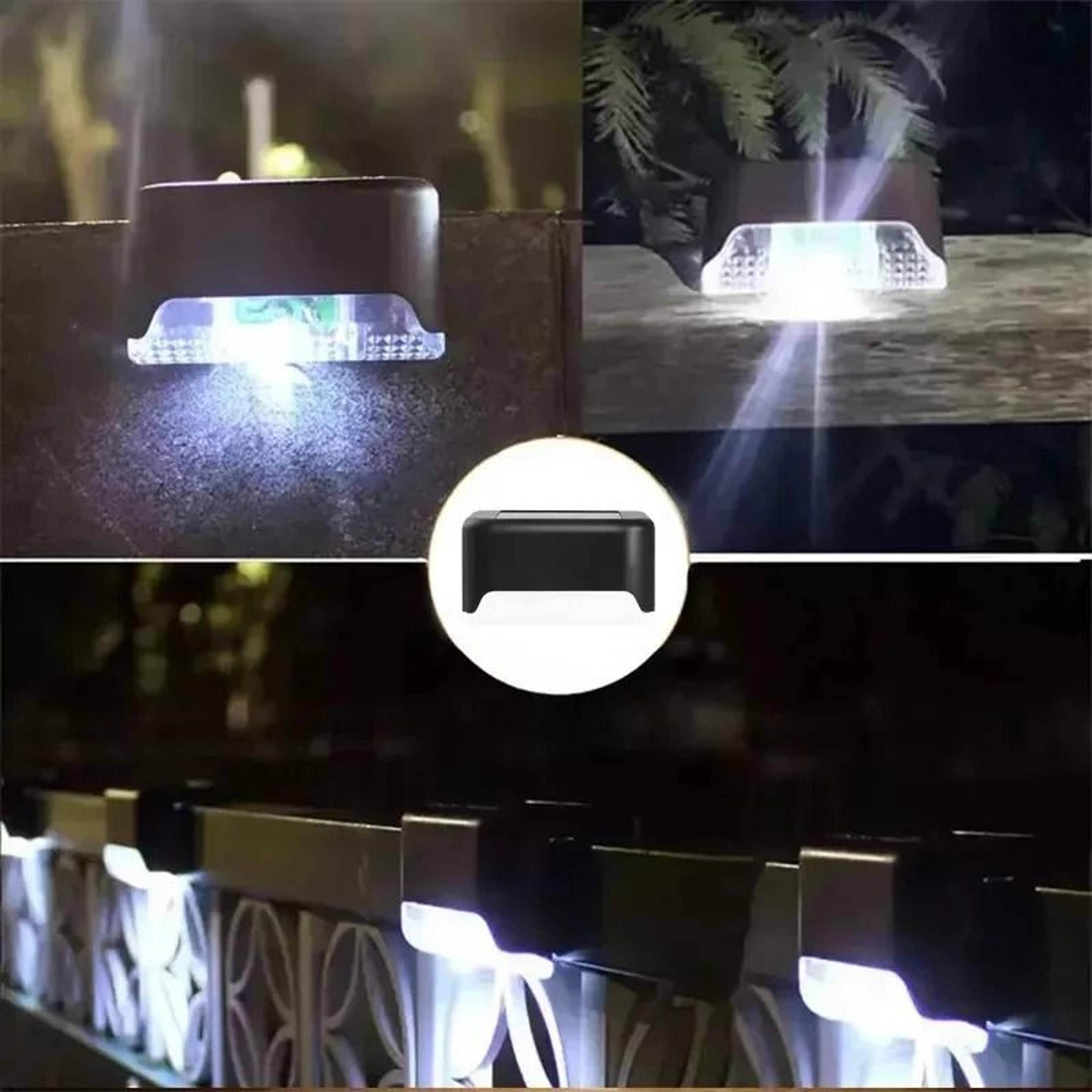 Outdoor Solar LED Step  Stair Lights For Patio Fence  Balcony 7