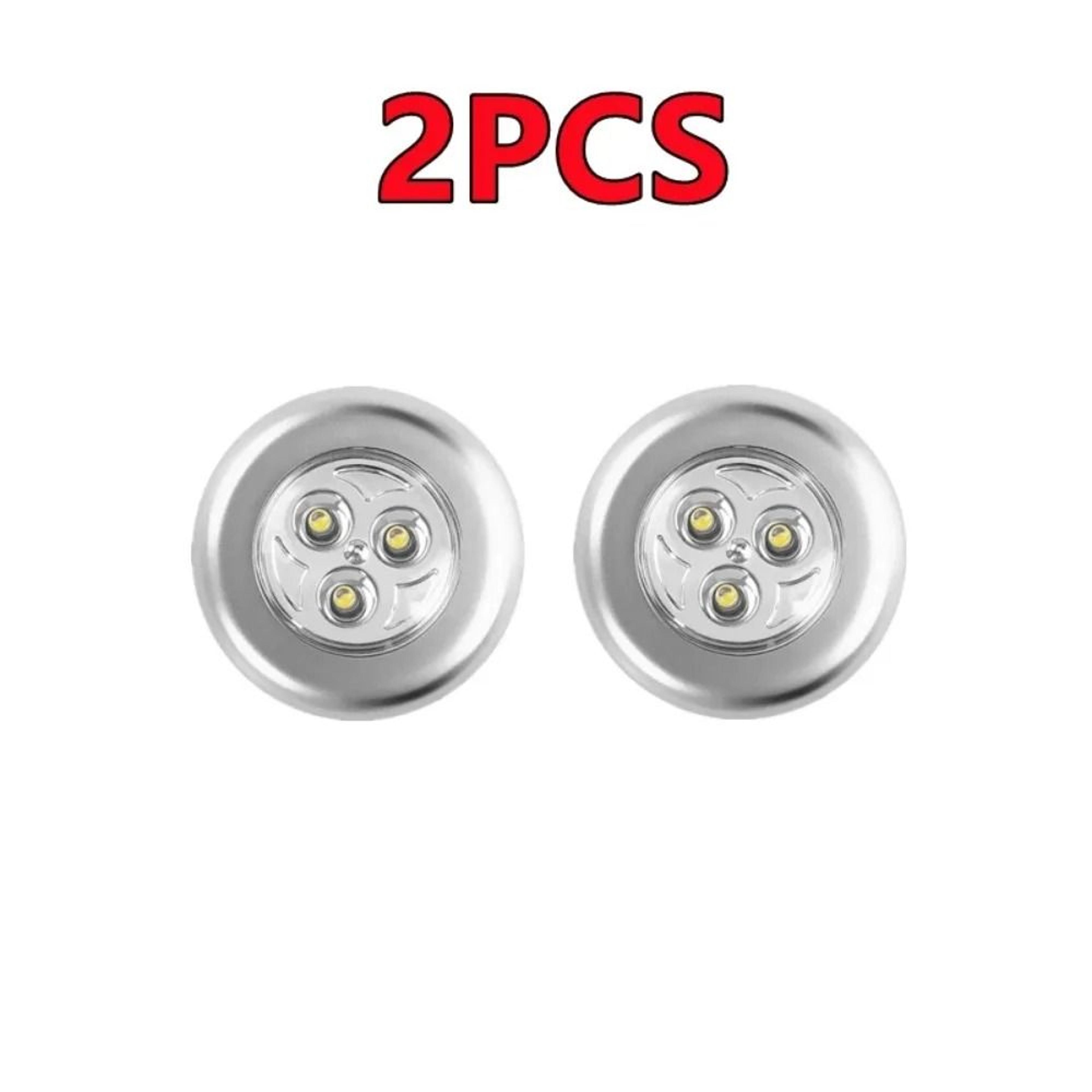 Touch Control Battery Powered LED Puck Night Light For Cabinets  Bedroom 8