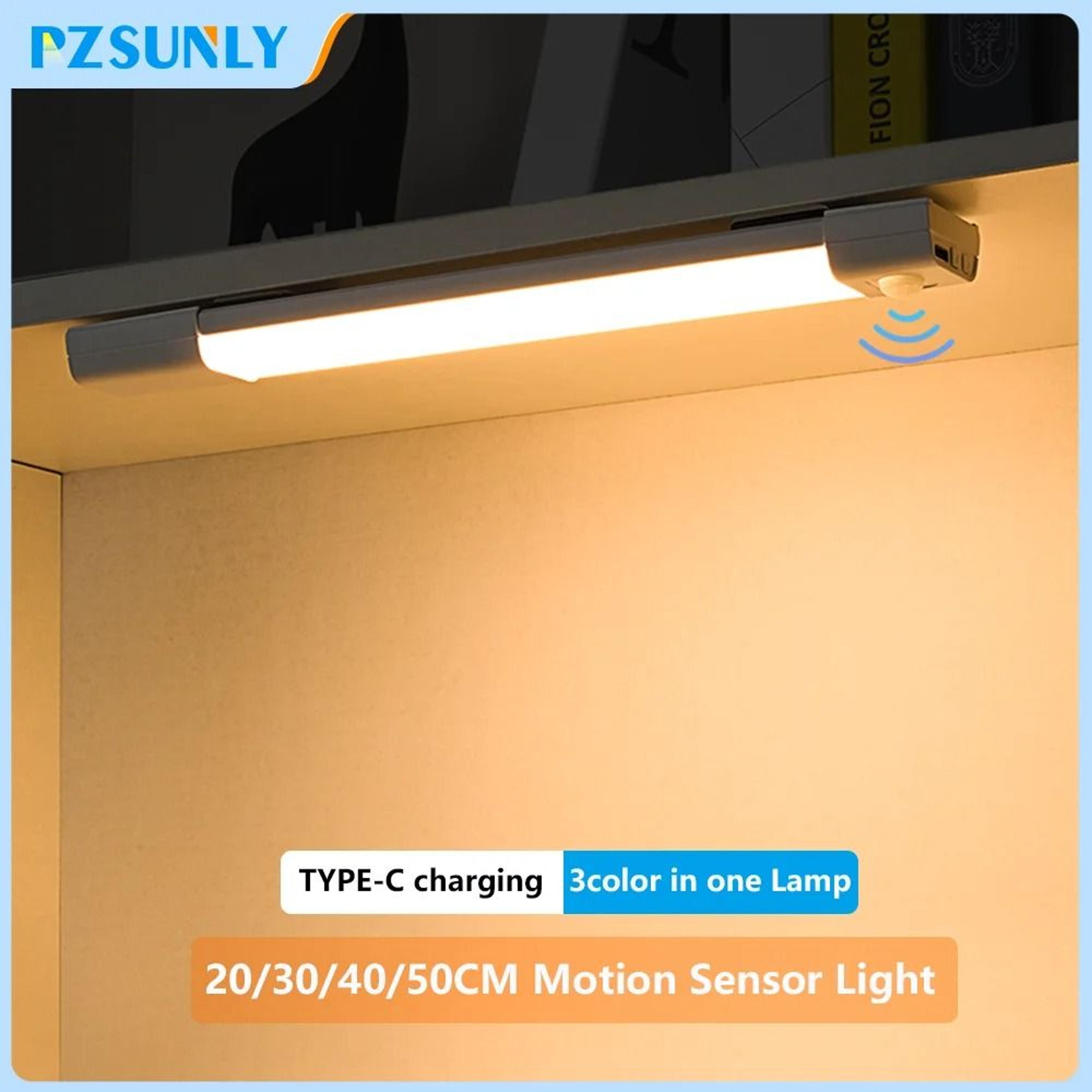 wireless usb rechargeable motion sensor led wardrobe & cabinet light