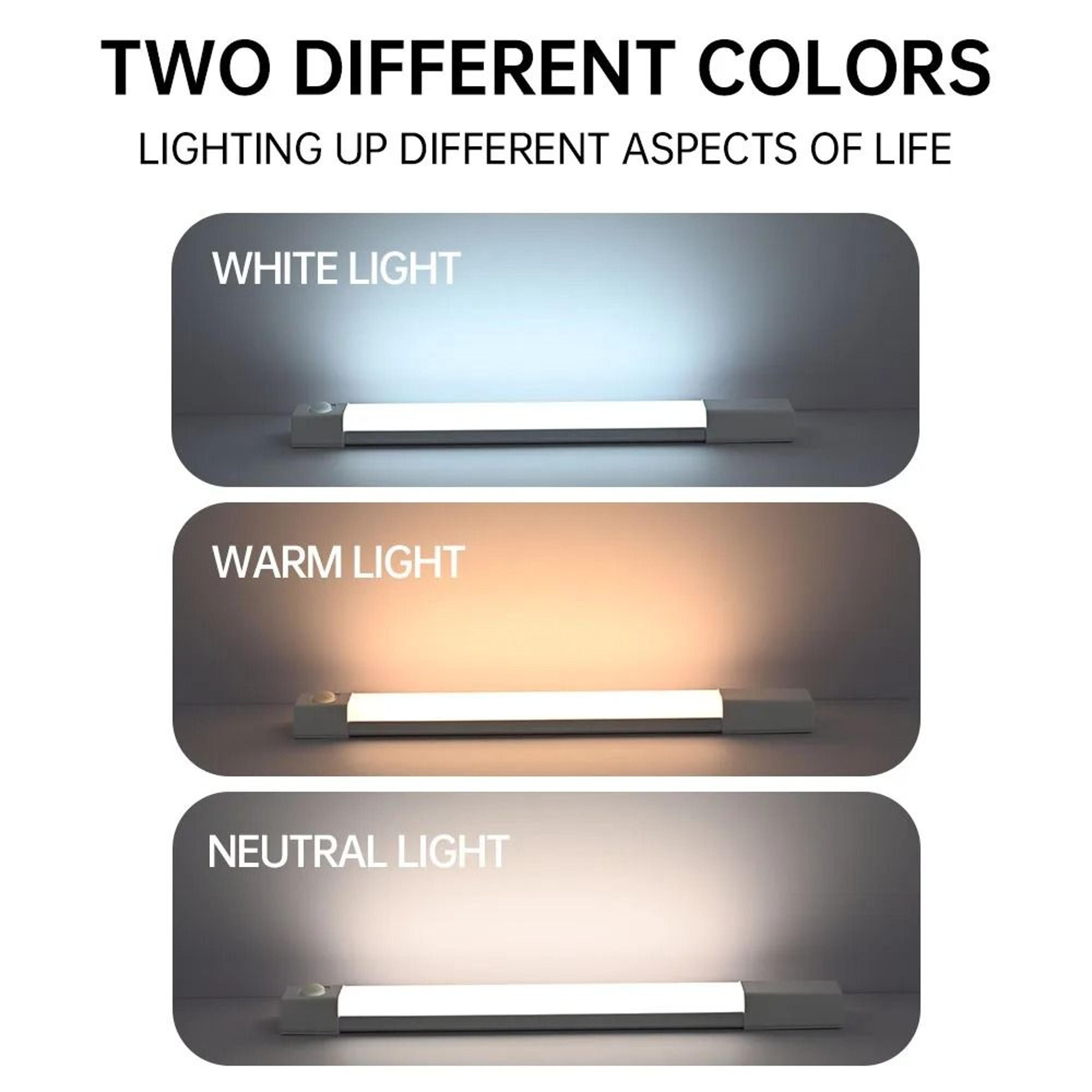 Wireless USB Rechargeable Motion Sensor LED Wardrobe  Cabinet Light 3