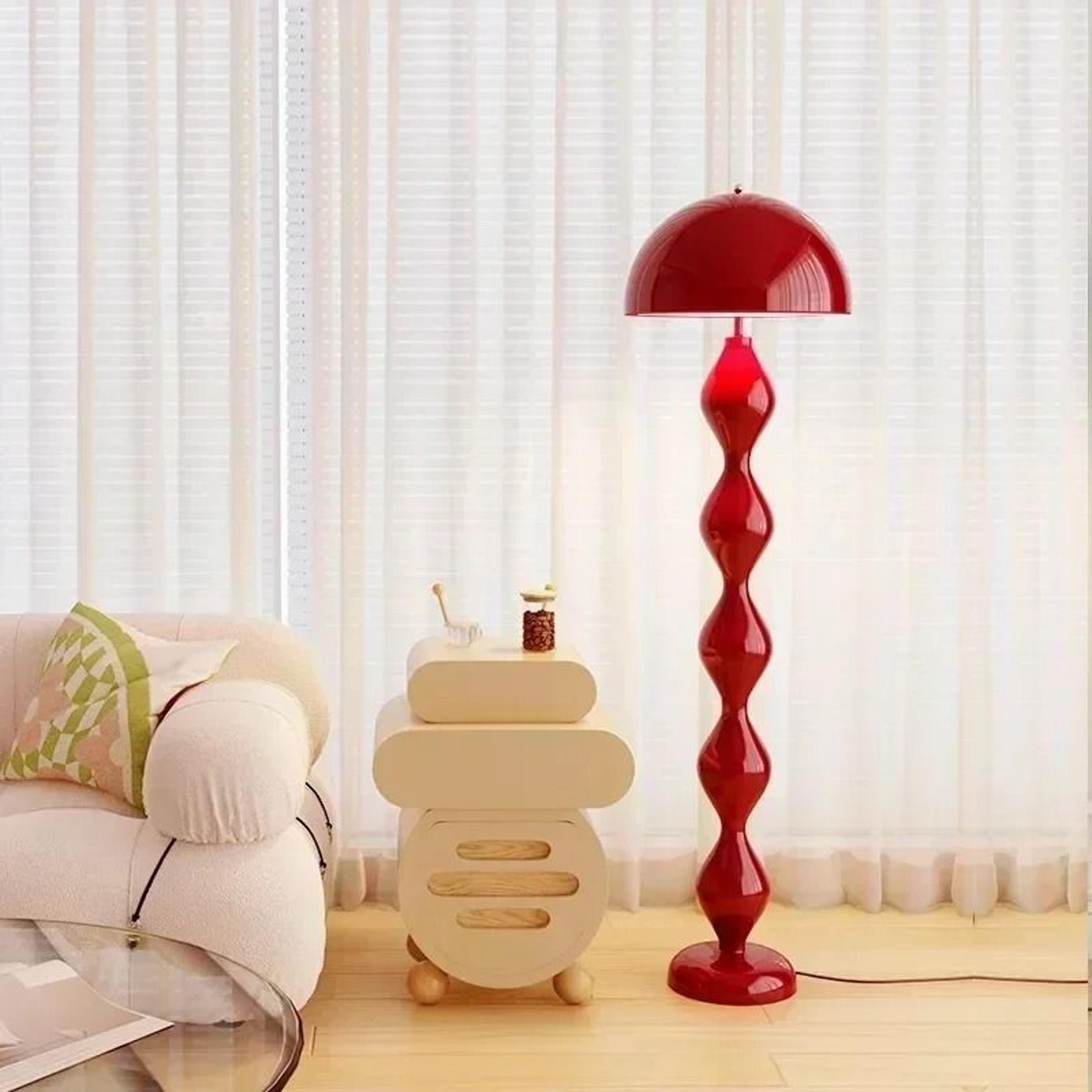 Nordic Mushroom LED Floor Lamp For Modern Living Room  Bedroom 1