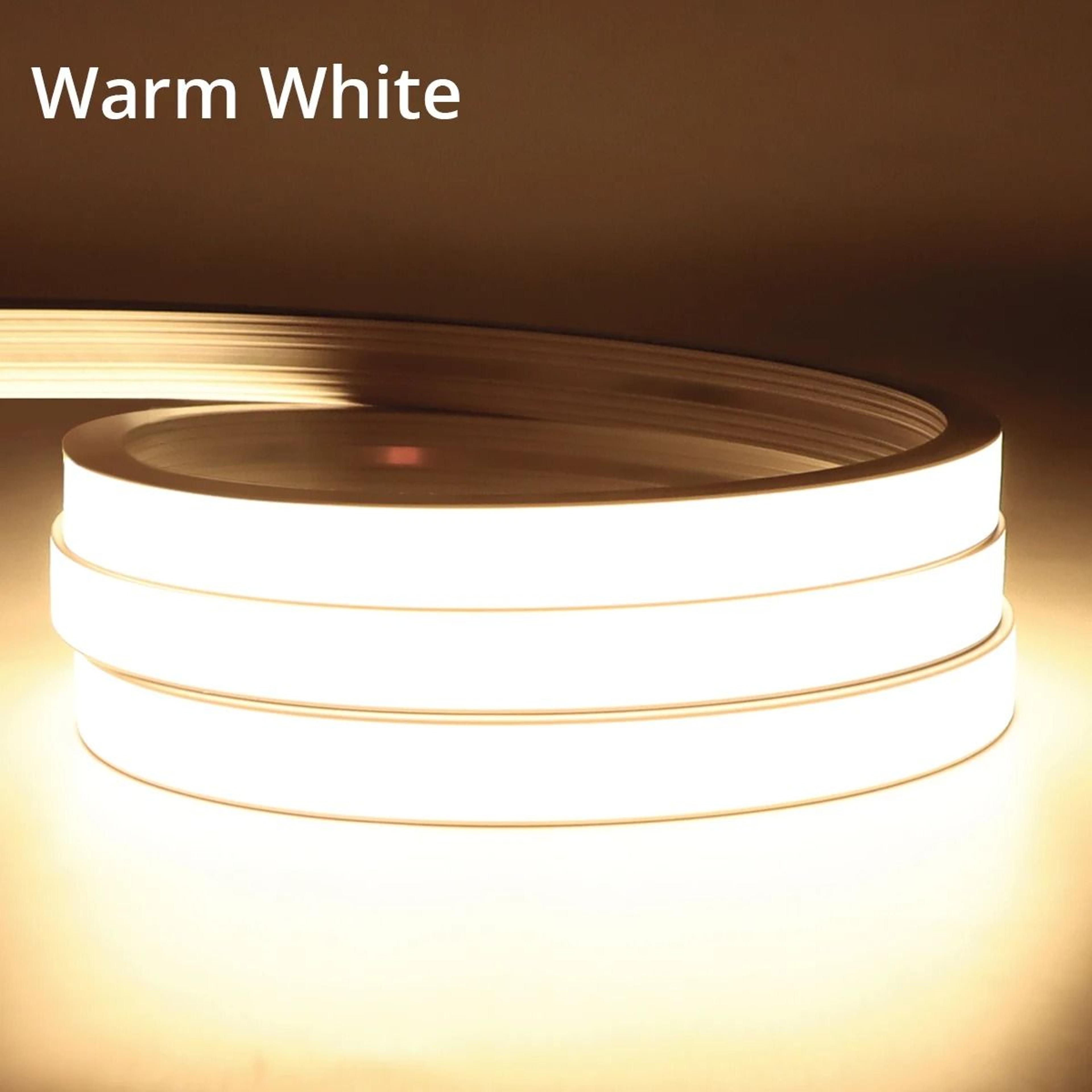 Smart PIR Motion Sensor 5V COB LED Neon Strip Light Pure Silicone 320 LEDsm 8