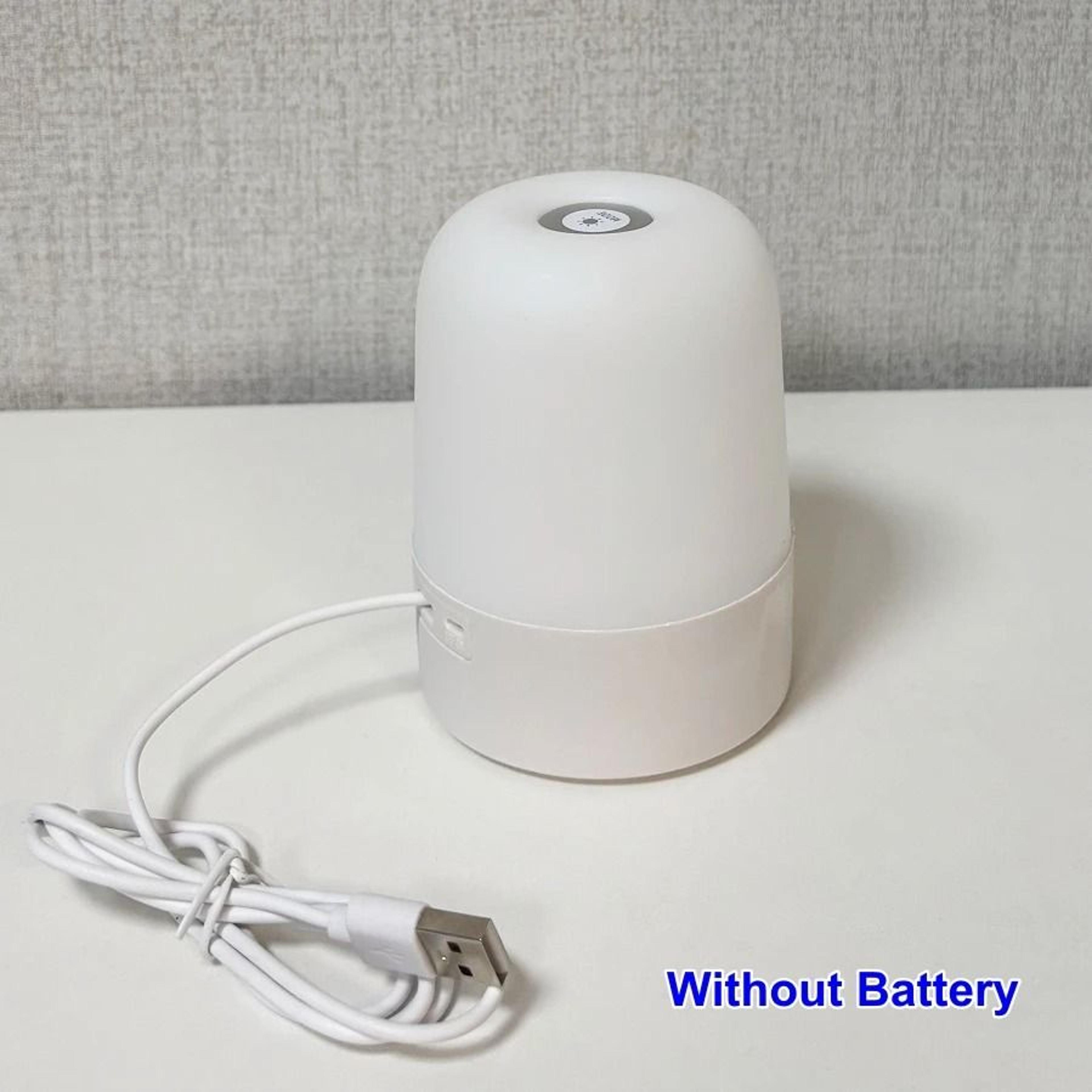 AITHEA 3Color Dimmable Touch Sensor Table Lamp Rechargeable LED Bedside Night Light 6