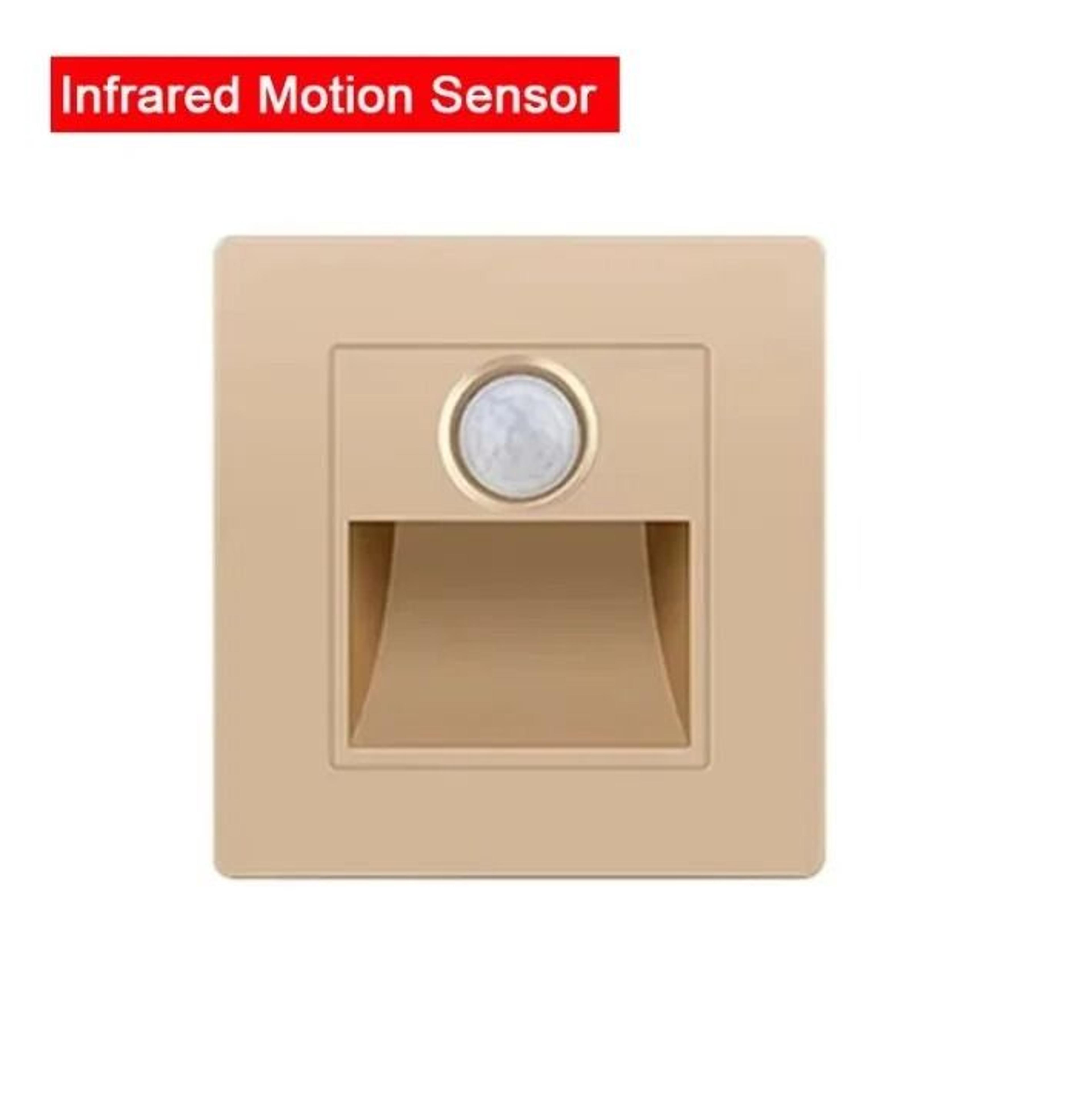Recessed LED Staircase  Wall Night Light With PIR Motion  DayNight Sensor AC 110V220V 13