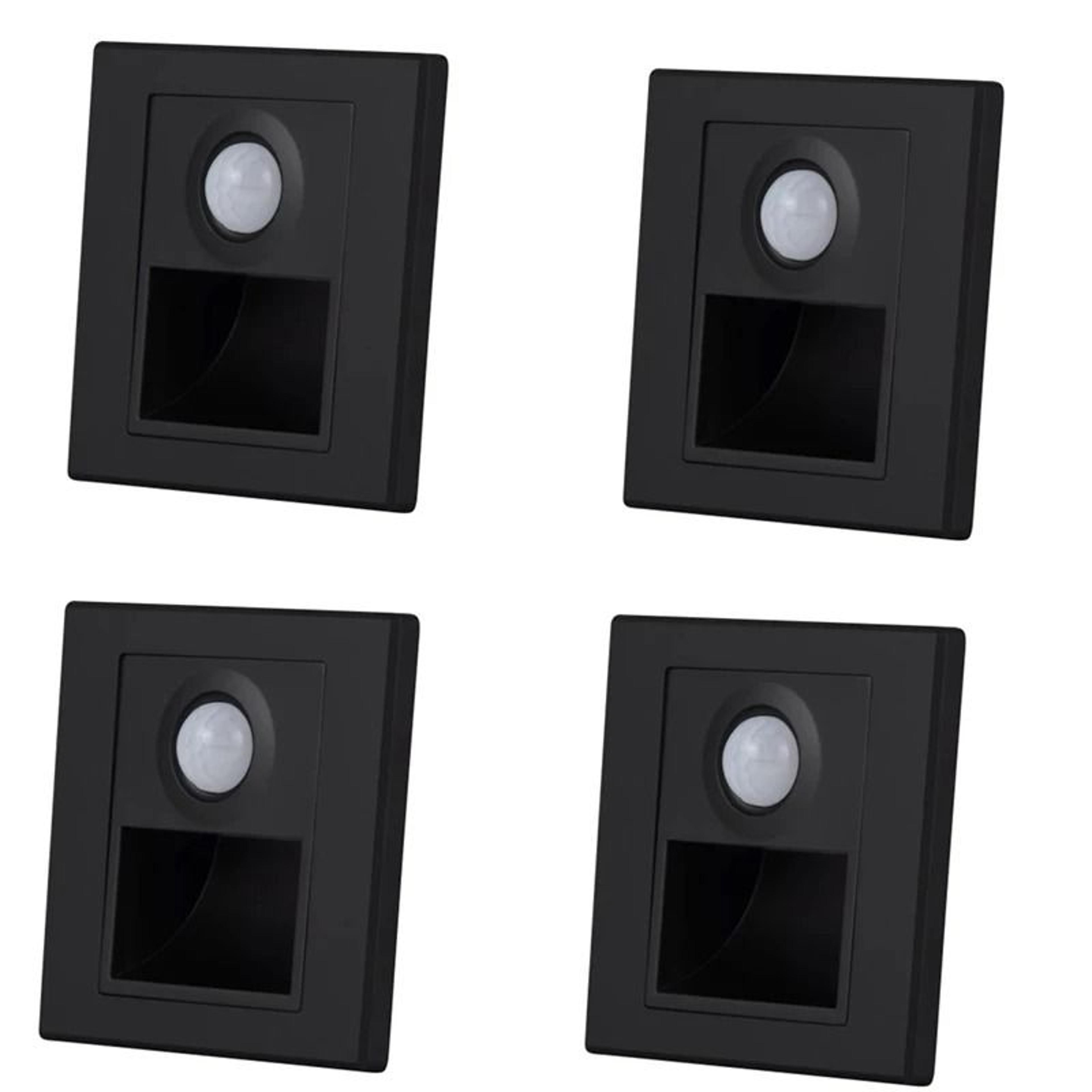 Recessed LED Staircase  Wall Night Light With PIR Motion  DayNight Sensor AC 110V220V 15