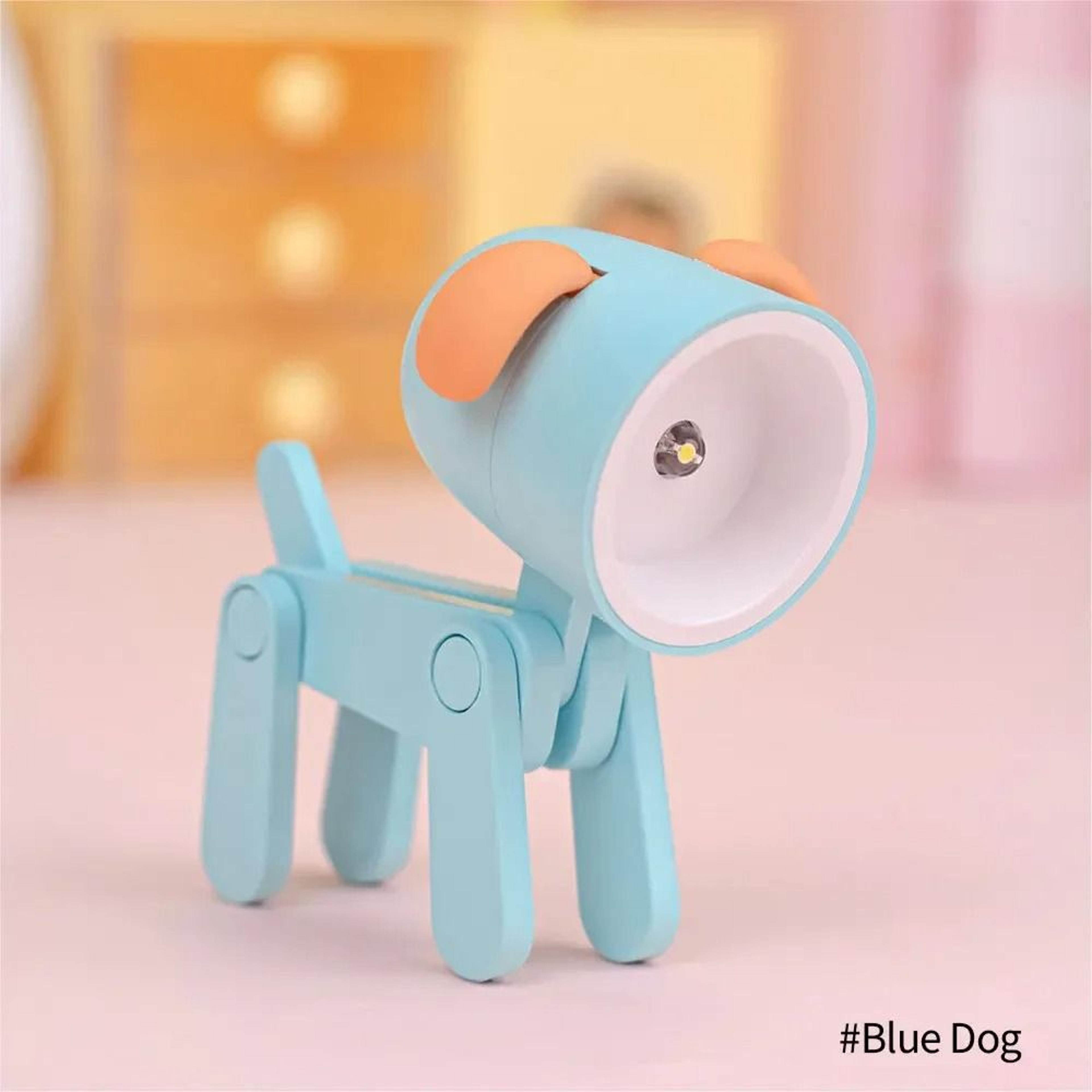 Mini Cartoon Hero Police LED Desk Lamp  Night Light Cute Bedroom Desktop Ornament 10