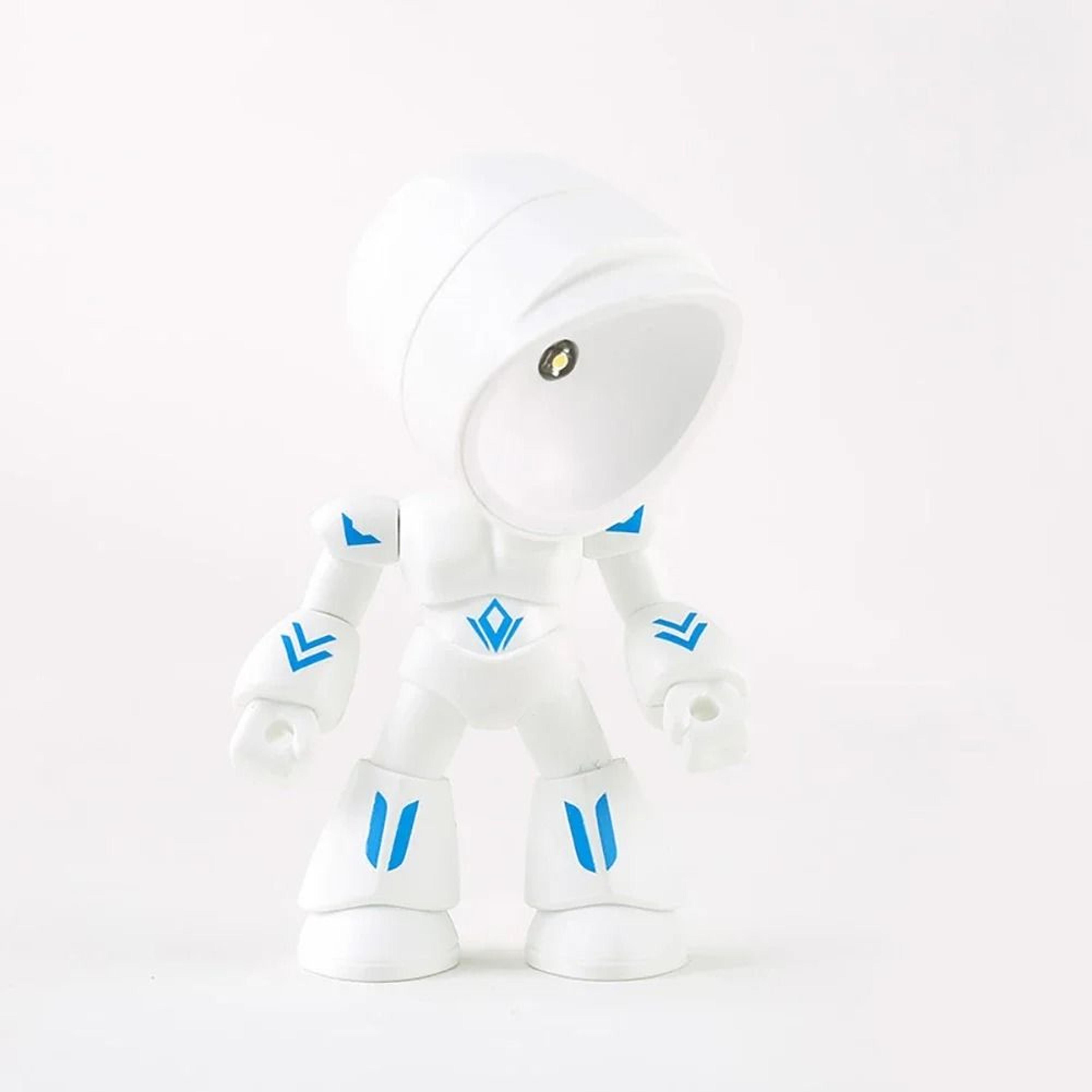 Mini Cartoon Hero Police LED Desk Lamp  Night Light Cute Bedroom Desktop Ornament 29