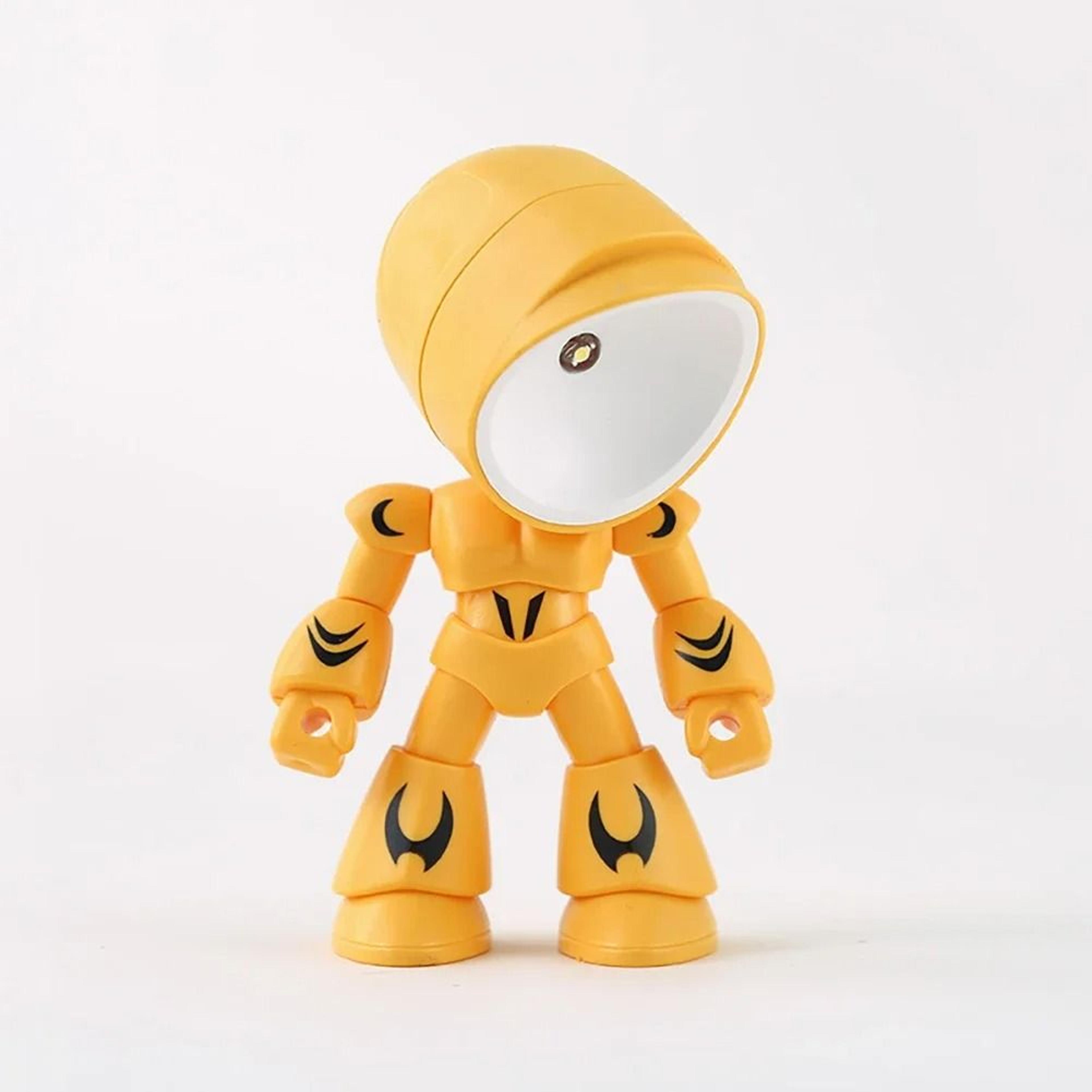 Mini Cartoon Hero Police LED Desk Lamp  Night Light Cute Bedroom Desktop Ornament 26