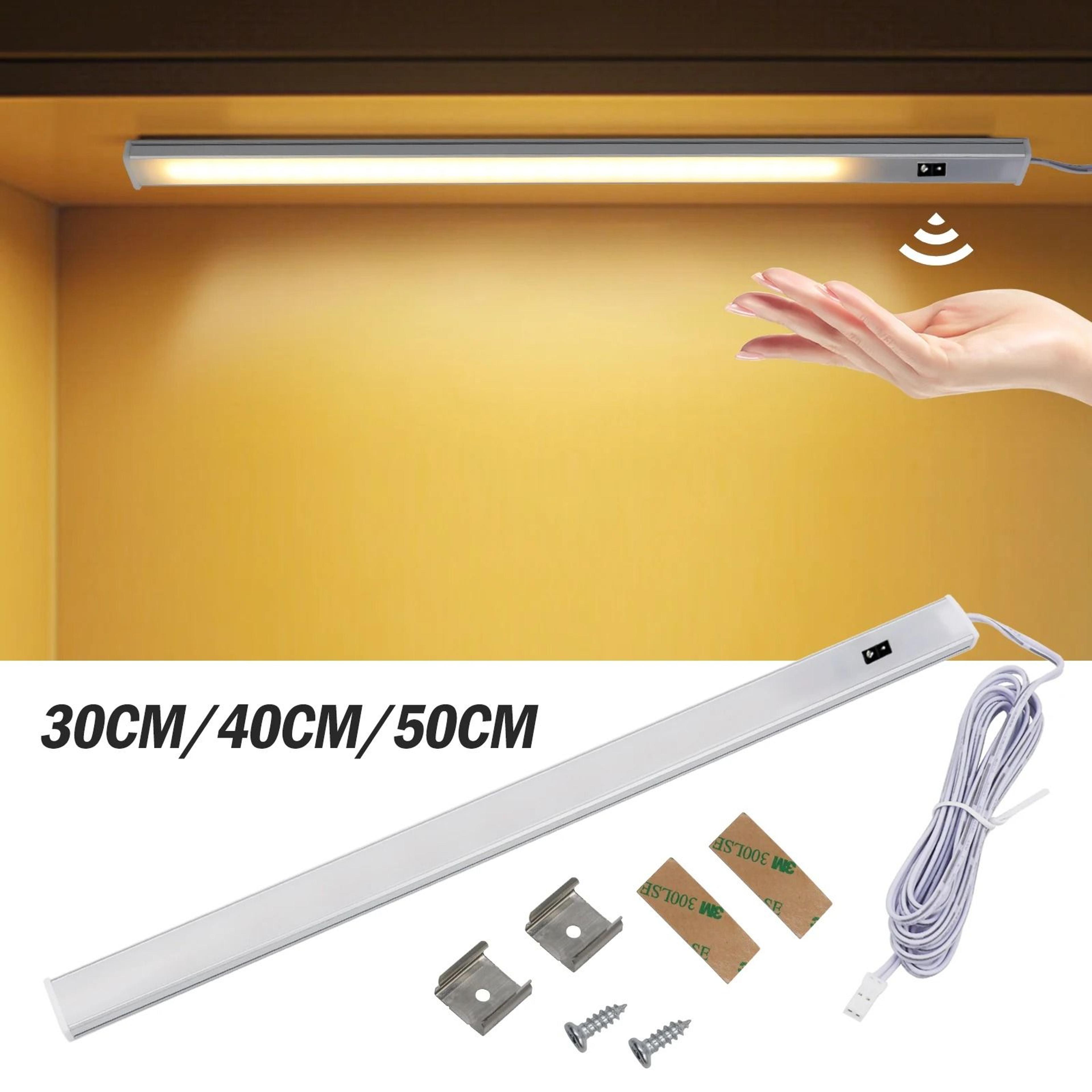 DC12V LED UnderCabinet Light Bar HandSweep  Motion Touch Dimmer Kitchen Lamp 1