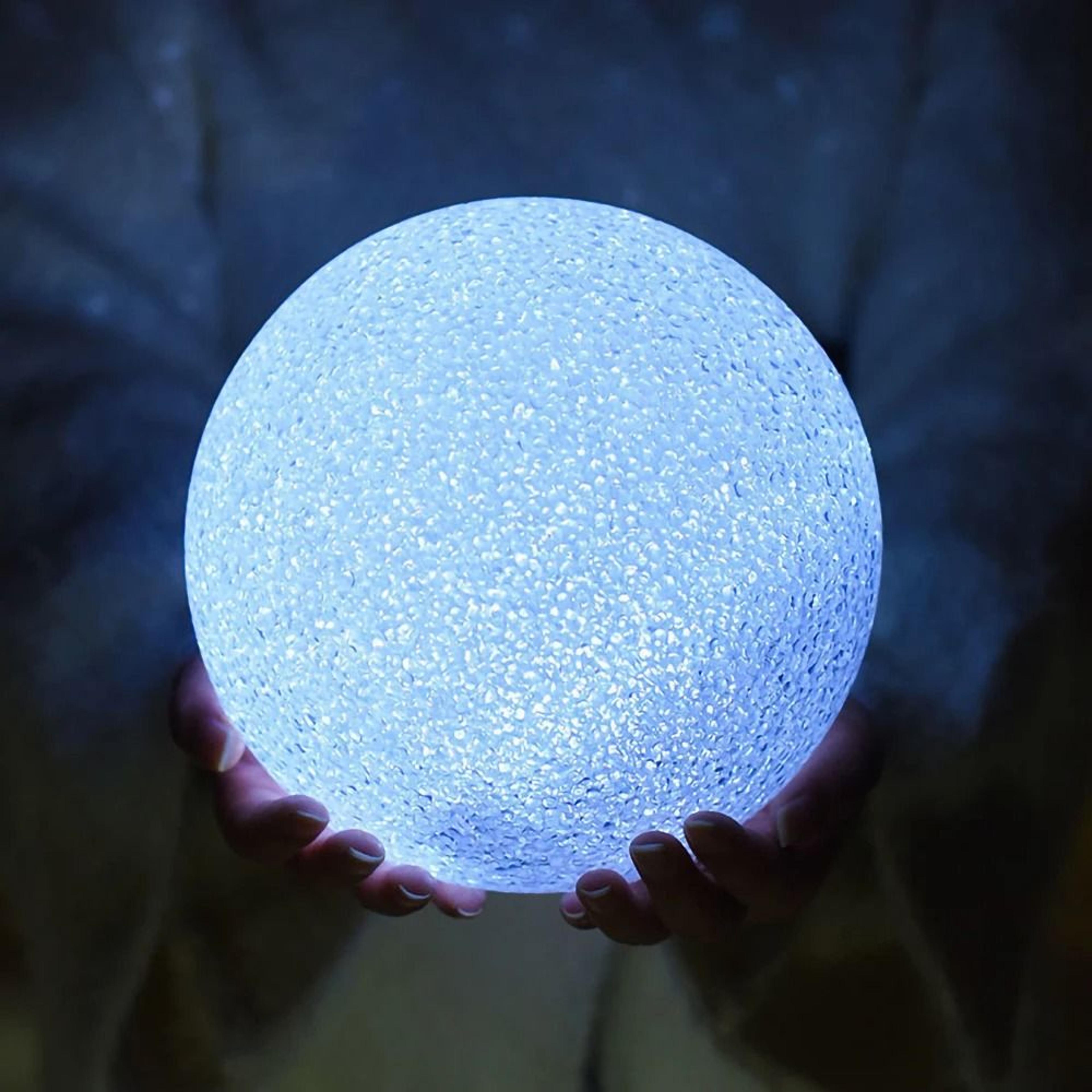 Creative HandHolding Luminous Magic Crystal Ball LED Lamp Festival  Party Night Light 8