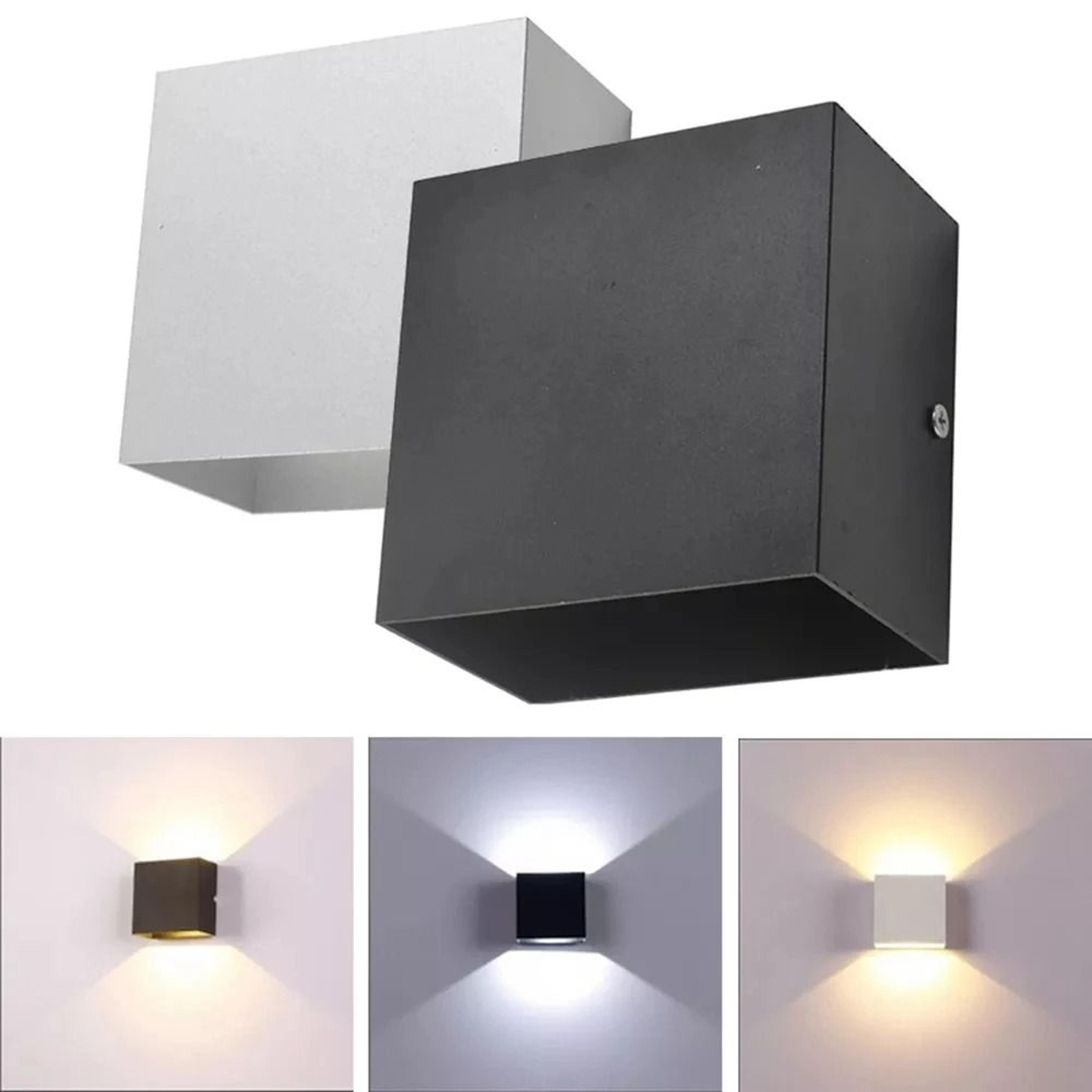 IP65 Waterproof Aluminum Cube LED Wall Lamp Adjustable 6W12W Indoor  Outdoor Surface Mount Sconce 2