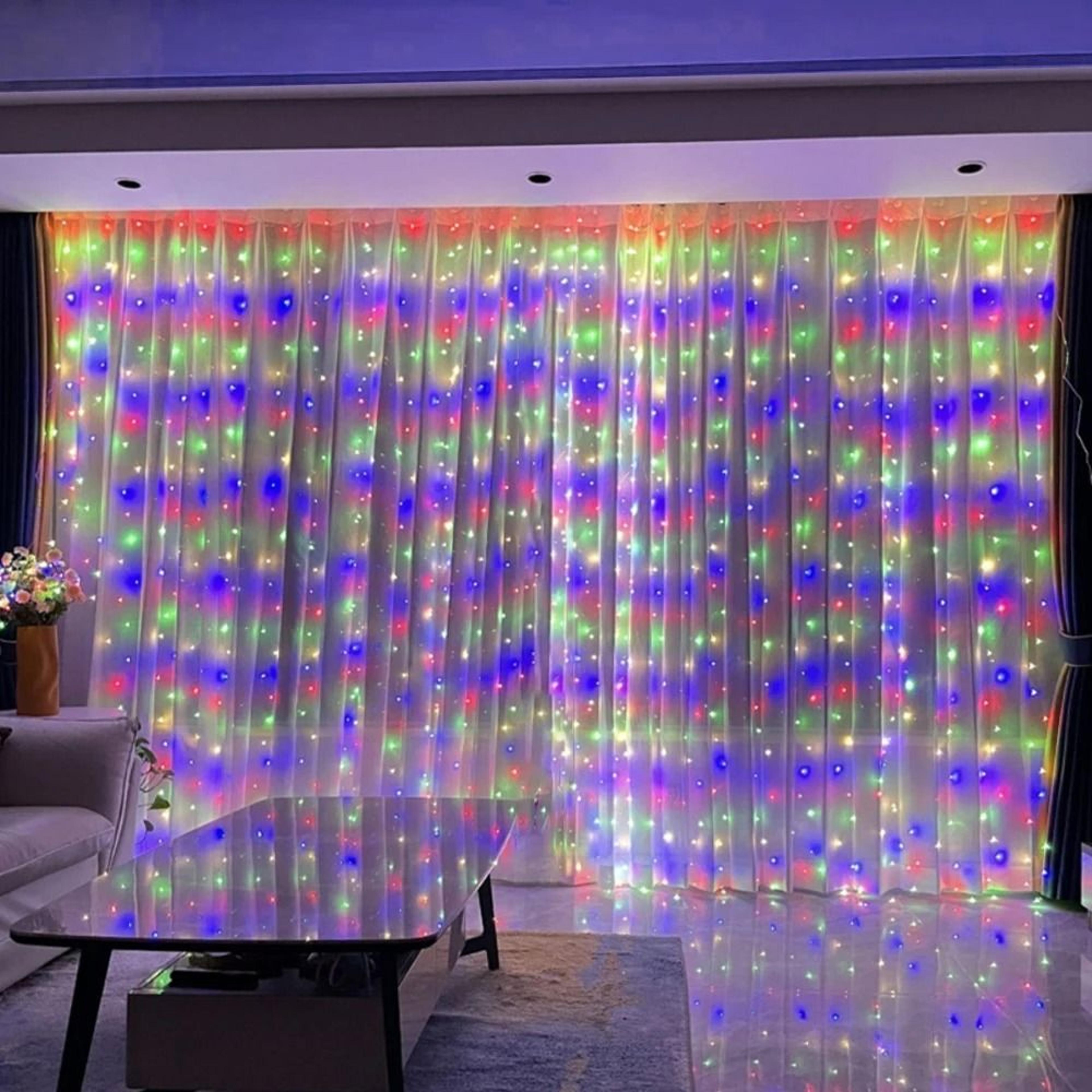 Remote Control USB LED Curtain String Lights 3M  4M  6M Fairy Lights For Home  Holiday Decor 9