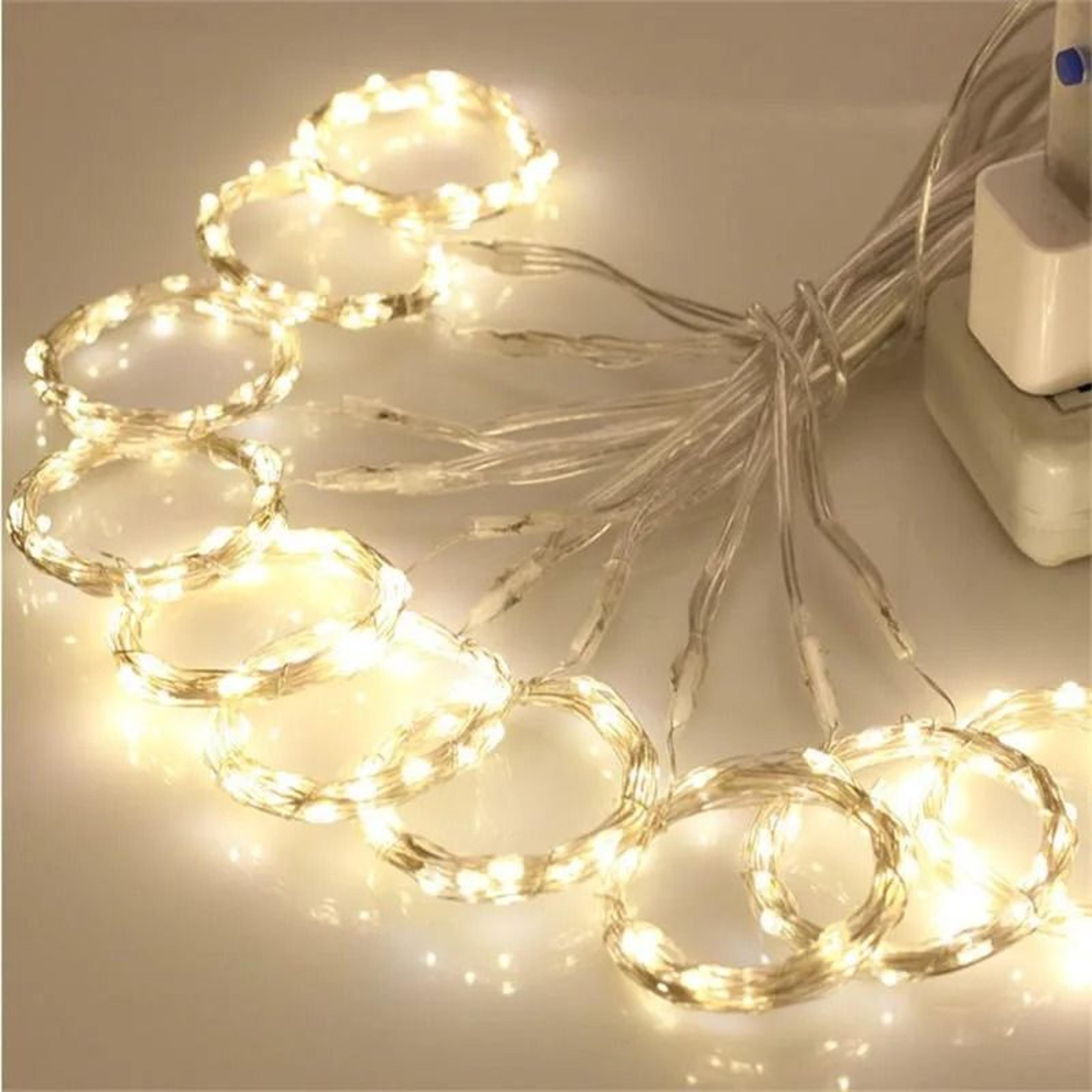 3Mx2M Waterproof USB LED Remote Control Curtain Fairy Lights For Bedroom  Wedding Decor 1
