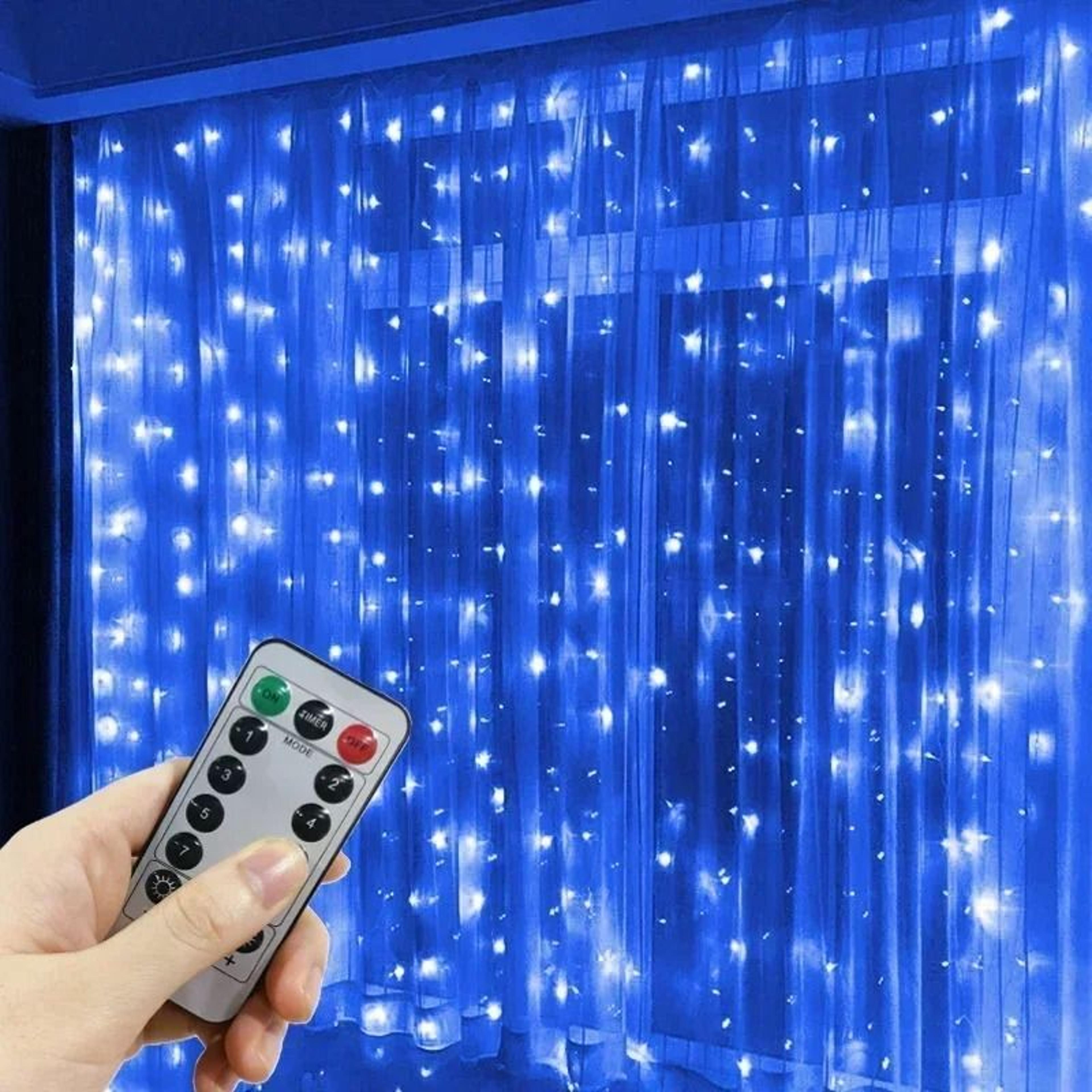 USB Remote Control LED Curtain Fairy Lights 3M6M For Party  Wall Decor 10
