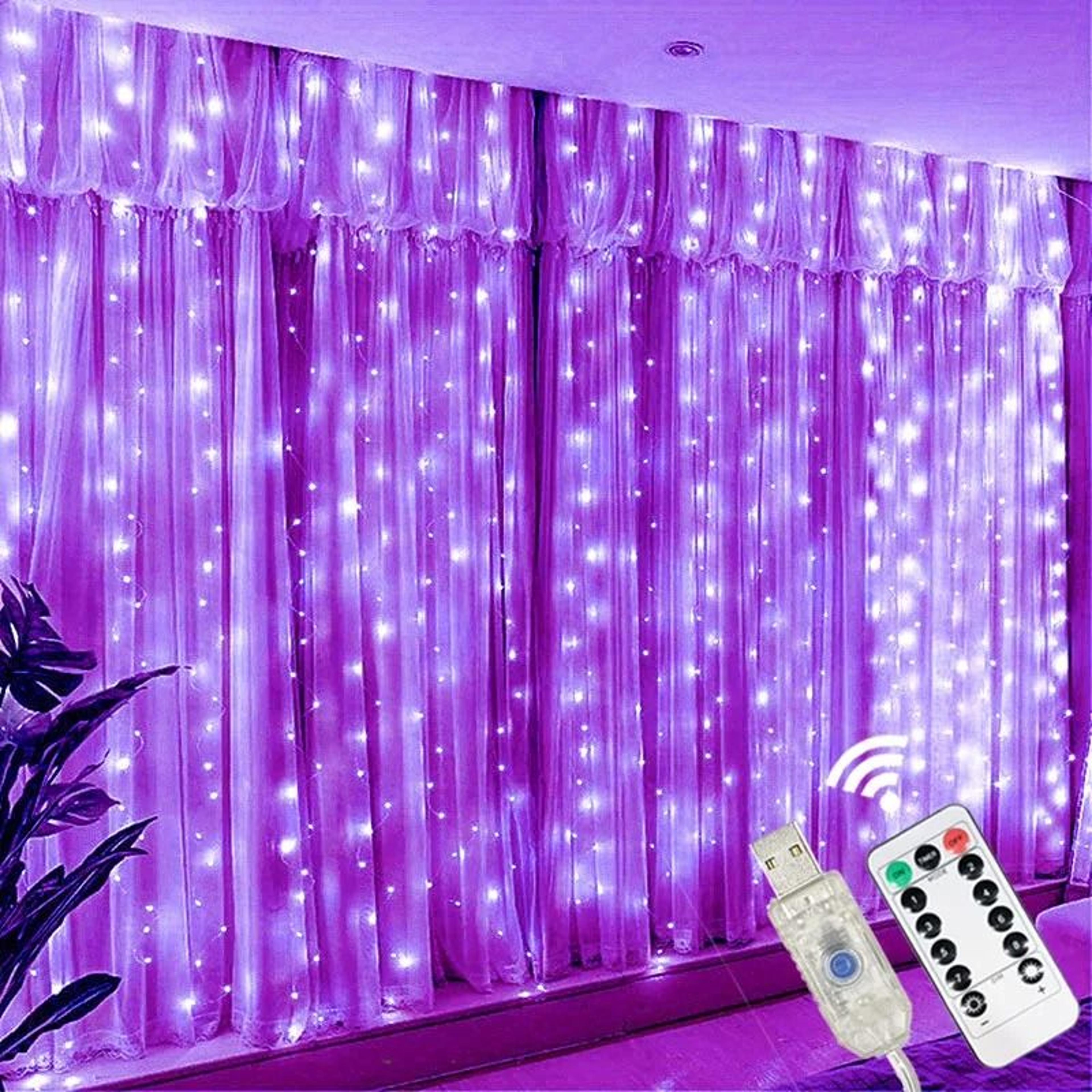 USB Remote Control LED Curtain Garland Fairy Lights 3x3M  6x3M For Ramadan  Event Decor 11