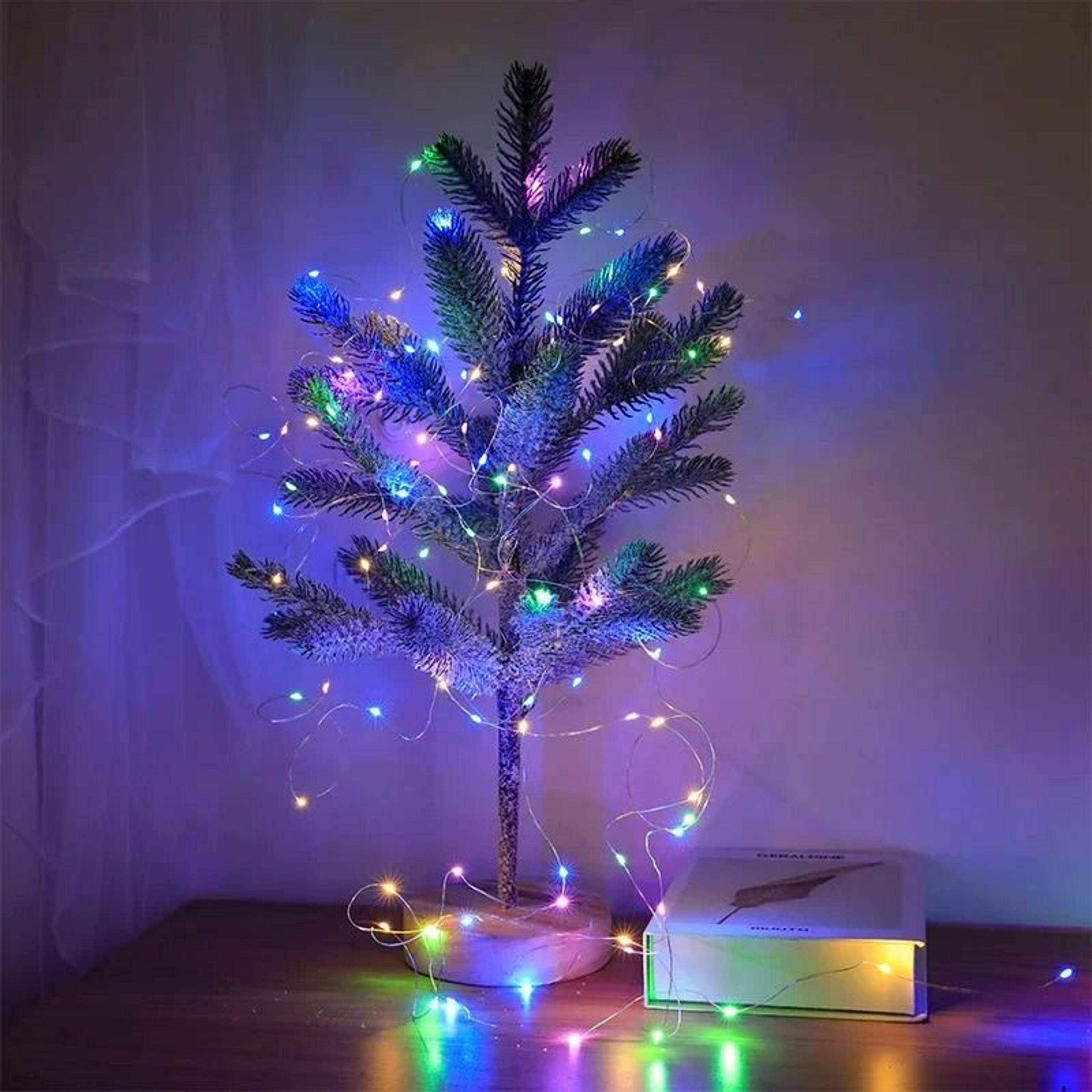 USB Powered Waterproof Copper Wire LED Fairy String Lights 5M10M For Curtain  Party Decor 5