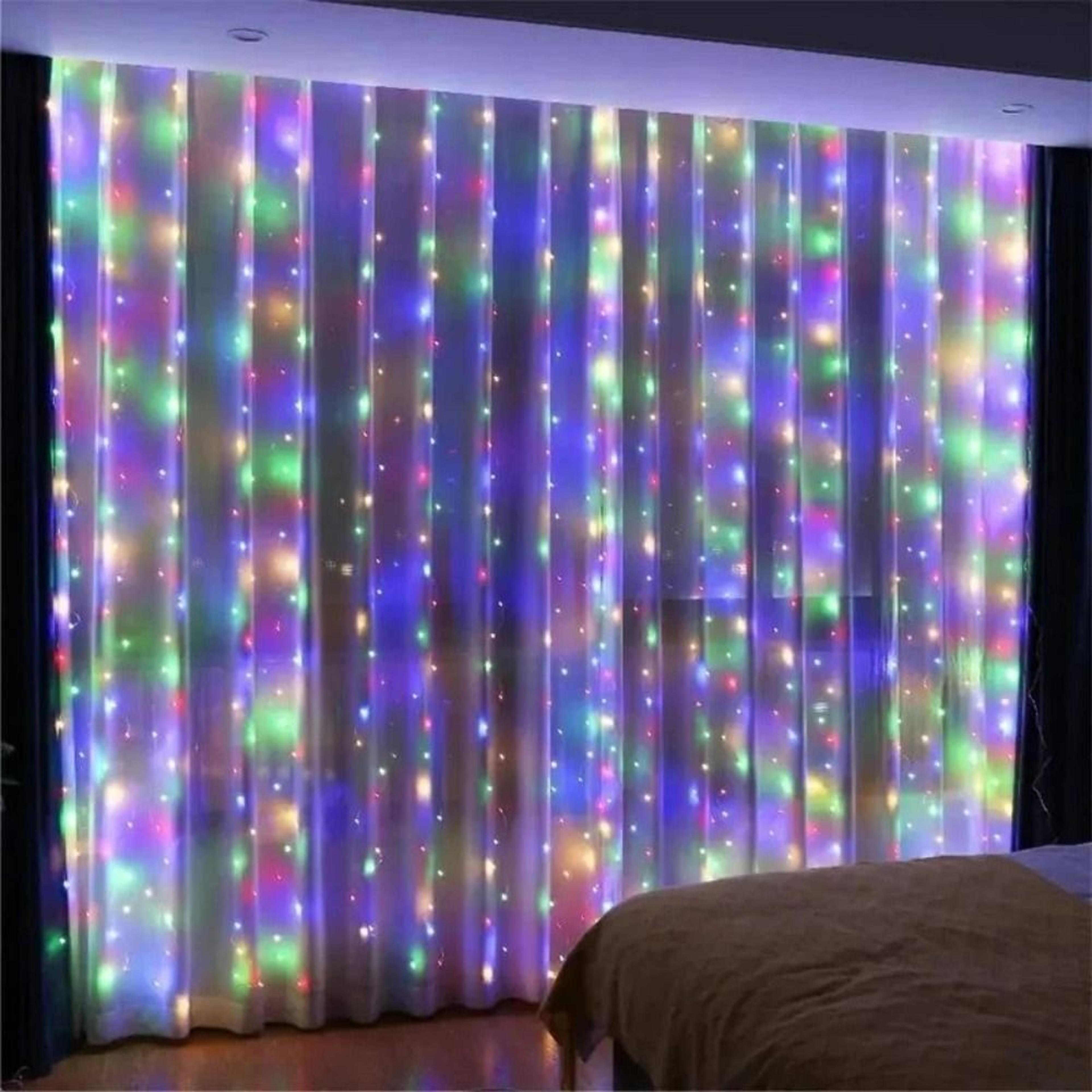MultiSize USB Remote Control LED Curtain Fairy Garland Lights 3M6M For Bedroom  Living Room Decor 8