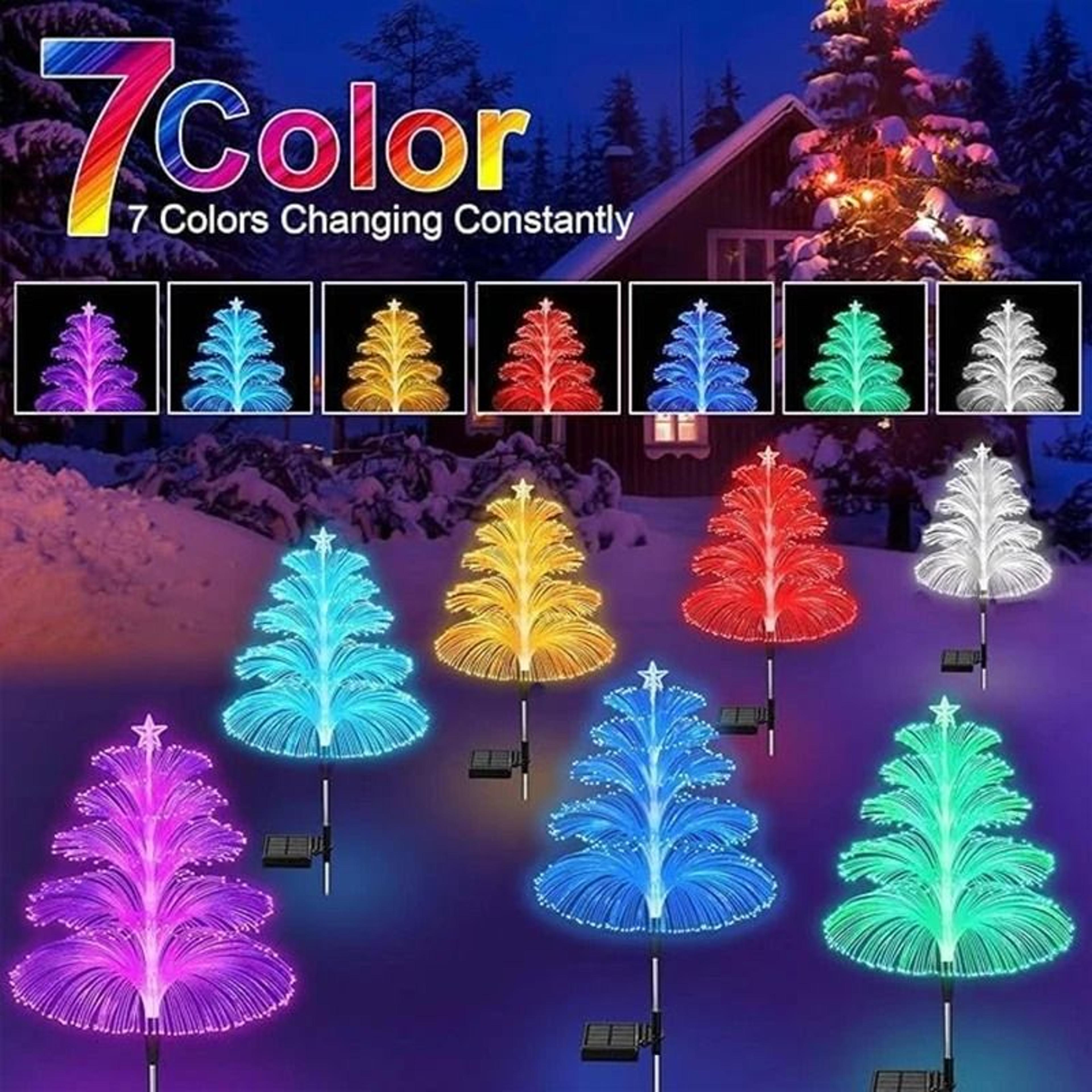 Solar ColorChanging Jellyfish Garden Lights IP65 Outdoor Landscape Stake Lamp 2