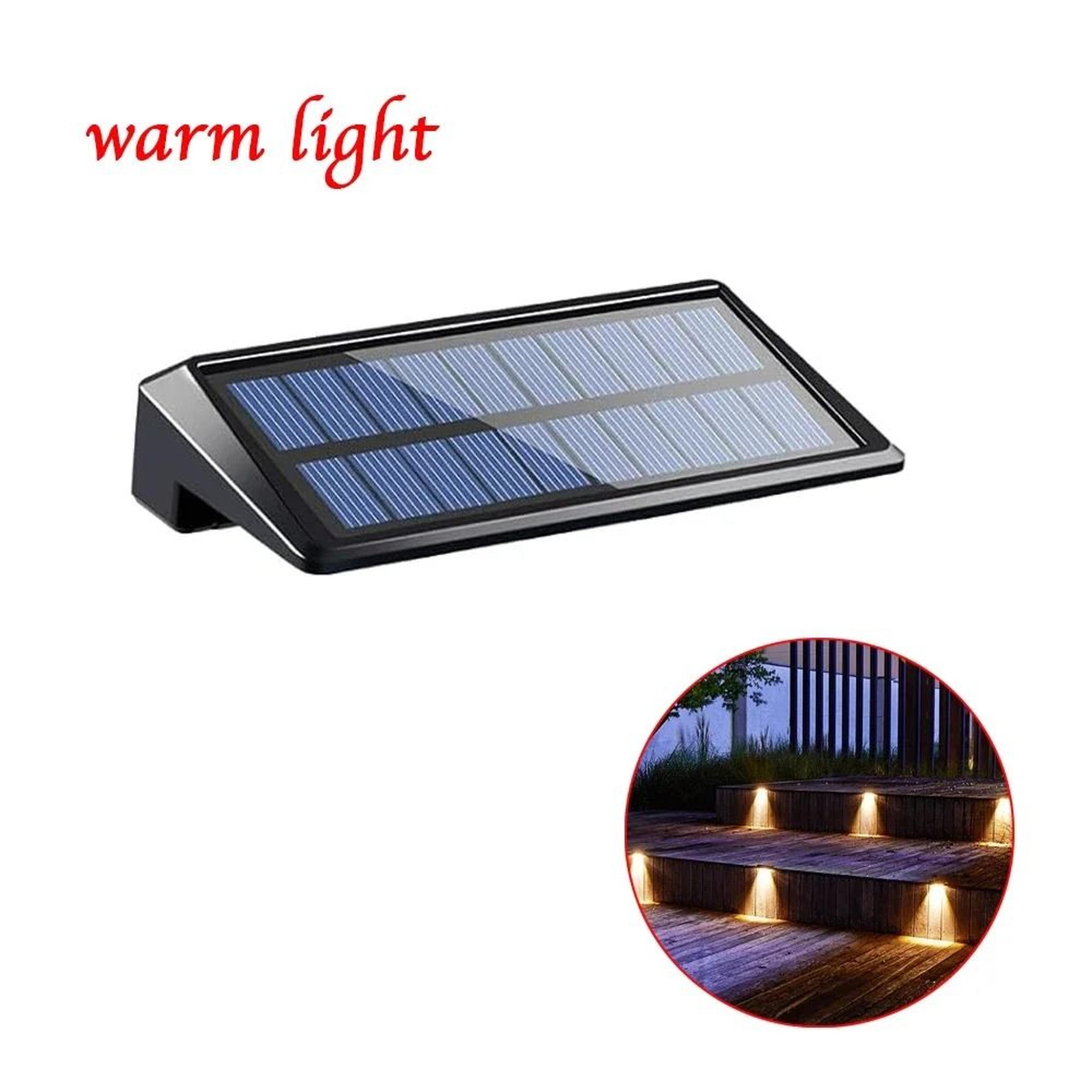 Outdoor Waterproof Solar Wall Sconce Lights For Home Garden Courtyard  Fence Decor 6