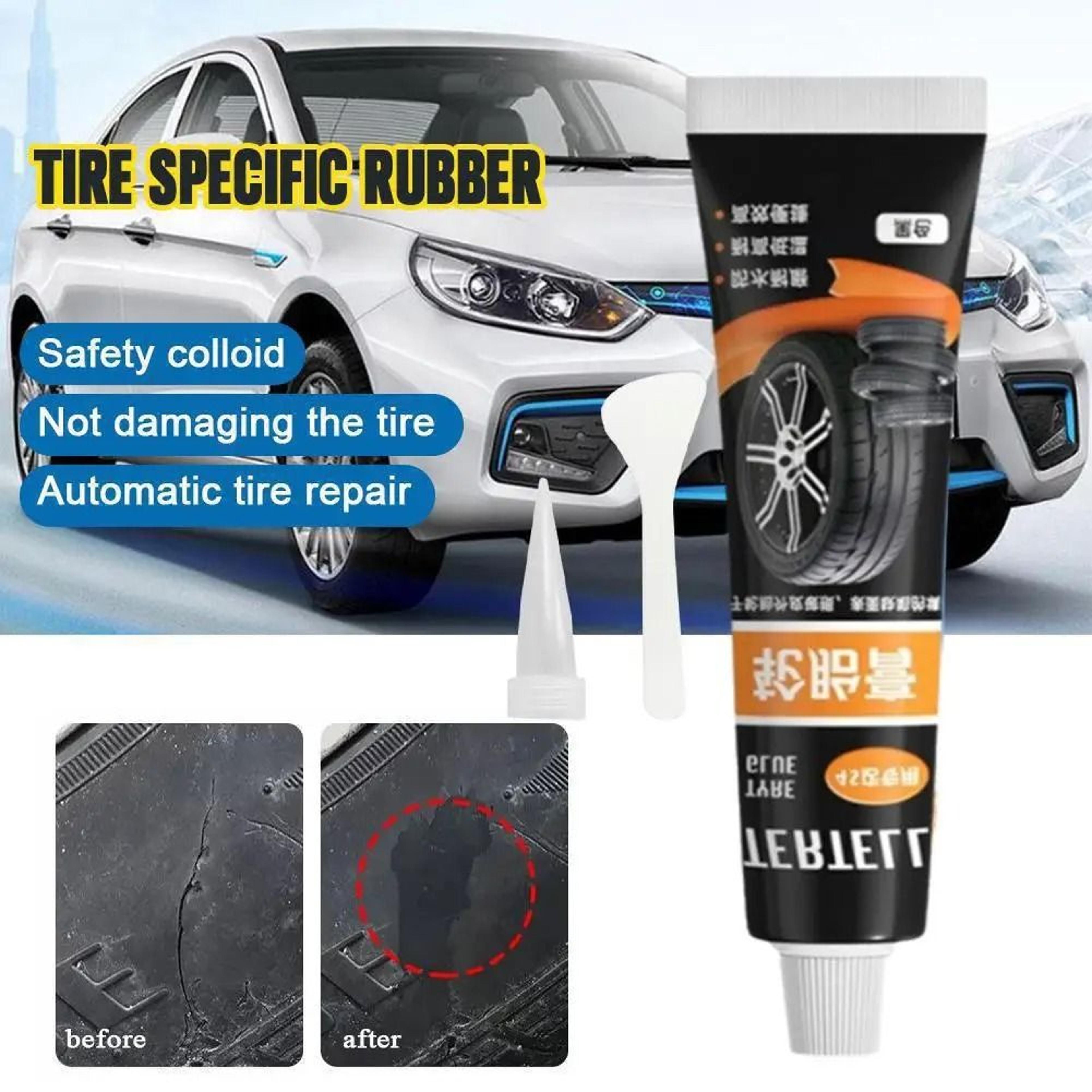 30ml tire repair black glue liquid strong wear-resistant rubber puncture repair adhesive