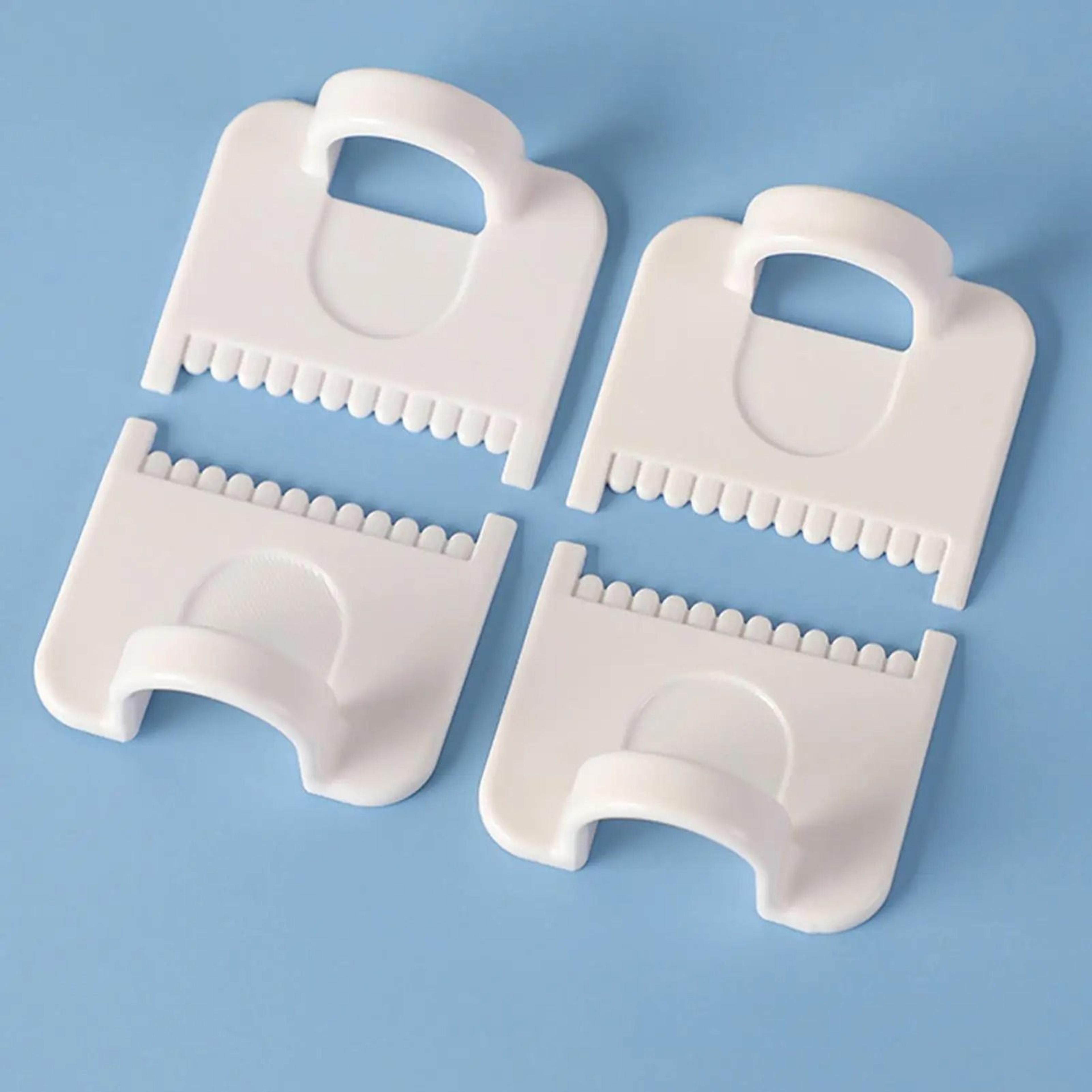 3pcs easy sewing guides tool for beginners & seniors plastic hand stitching keying tools (3.5mm spacing)